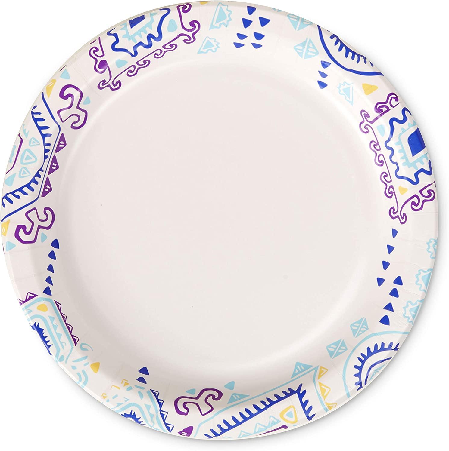 HOM Works 8.5 in Ultra Paper Plates, 40 count