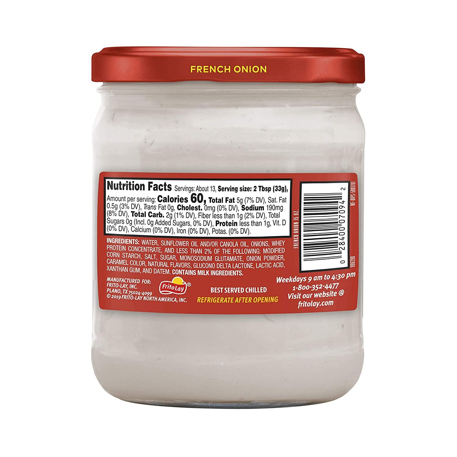 Lay's Dips, French Onion, 15 oz