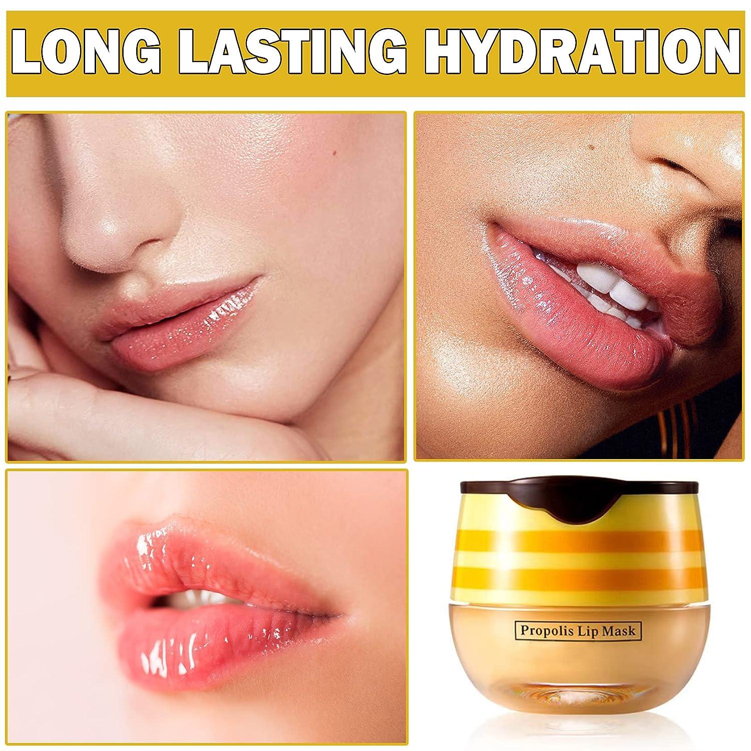 EELHOE Honey Lip Mask – Exfoliating & Moisturizing Bee Lipstick for Soft, Bright Lips