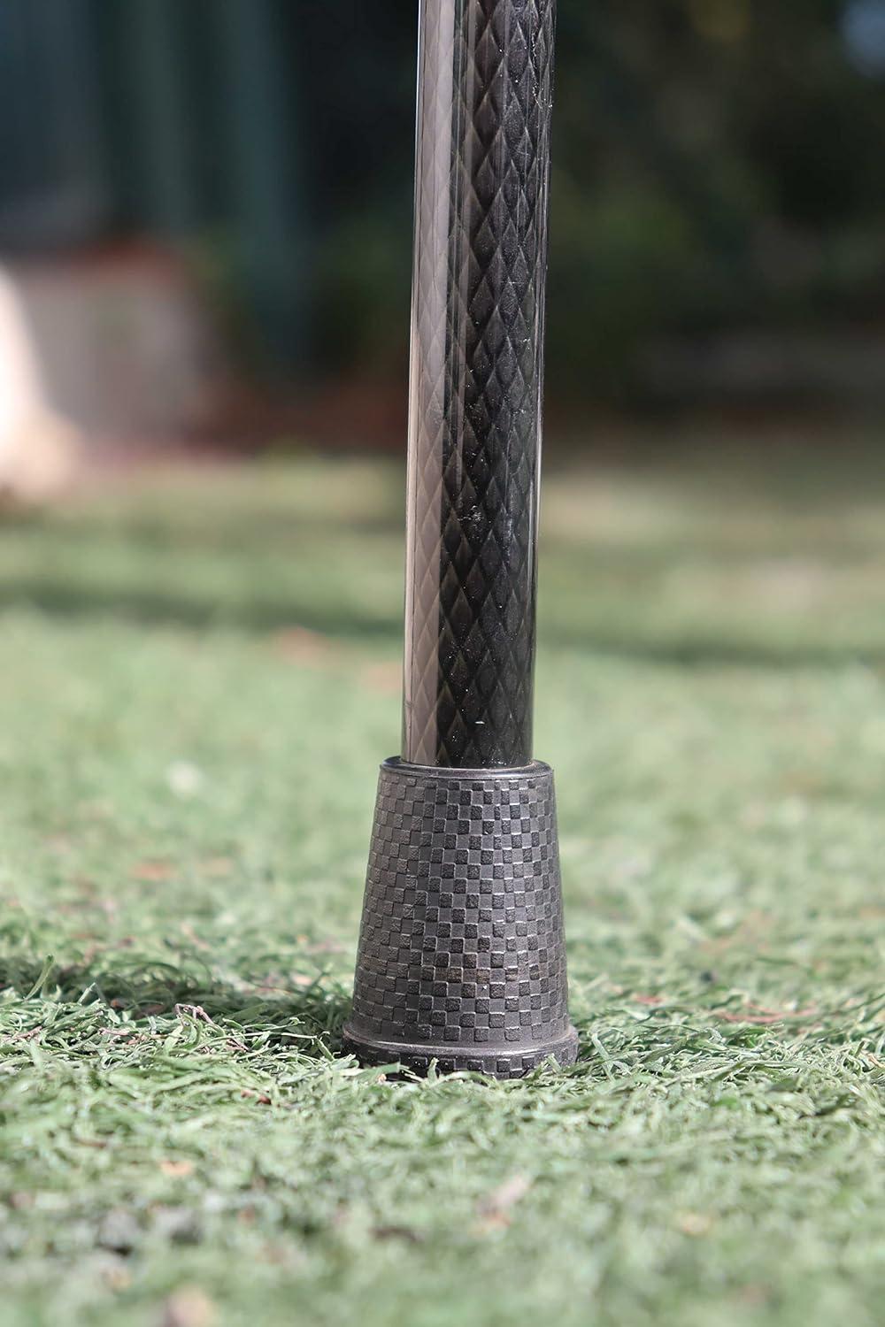 KMINA Walking Stick Rubber Tips 16 mm and 15 mm (x4 Units) 5/8" Ferrules for Walking Sticks