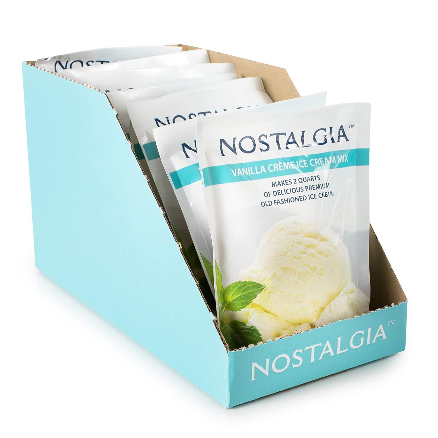 Nostalgia vanilla online ice cream mix