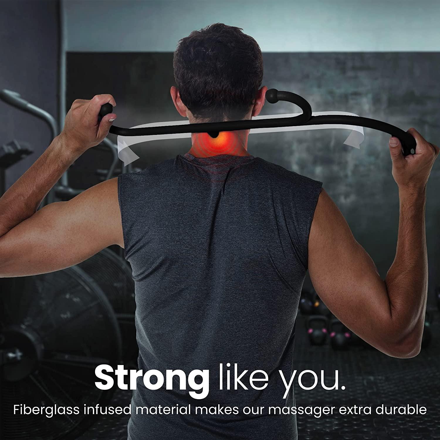 LiBa Back, Neck and Foot Massager for Trigger Point Fibromyalgia Pain