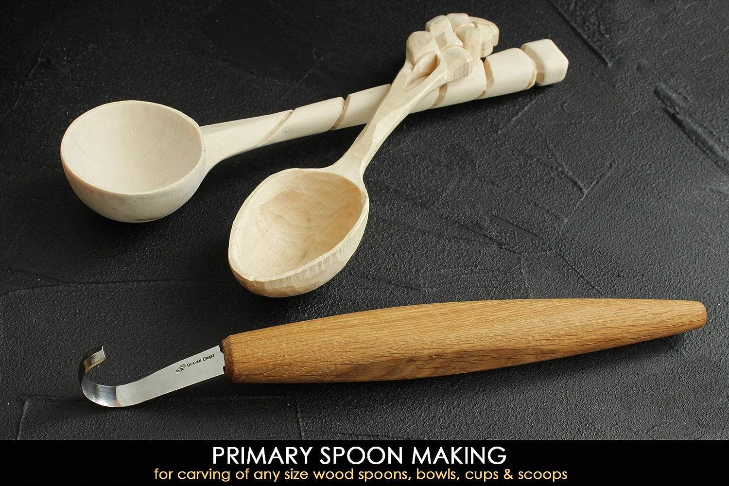 Spoon Carving Kit 7-piece Beginner Spoon Carving Whittling Woodworking Kit  Traditional Making and Components Complete Spoon Carving 