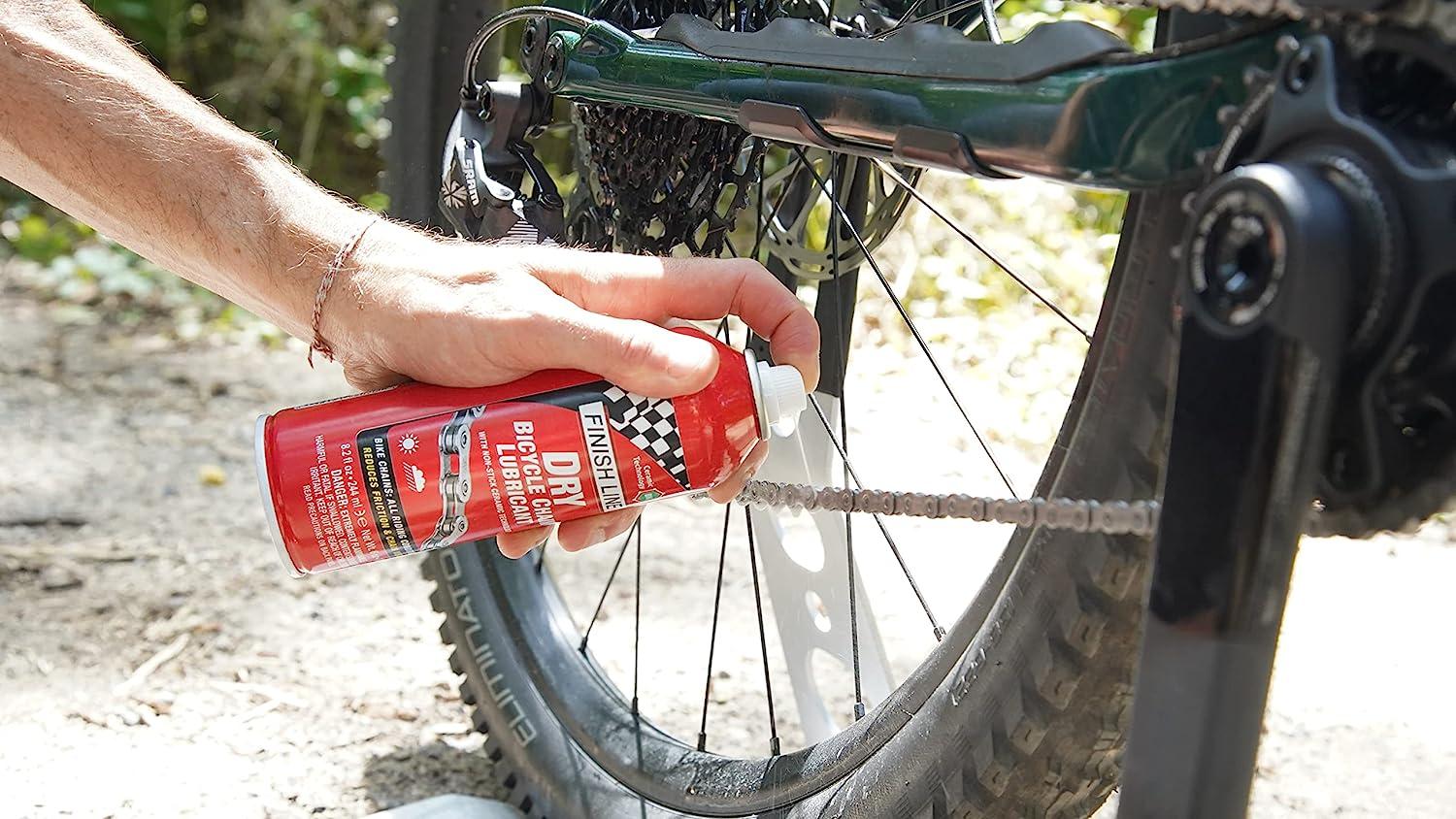 How to Use Dry Bike Chain Lube
