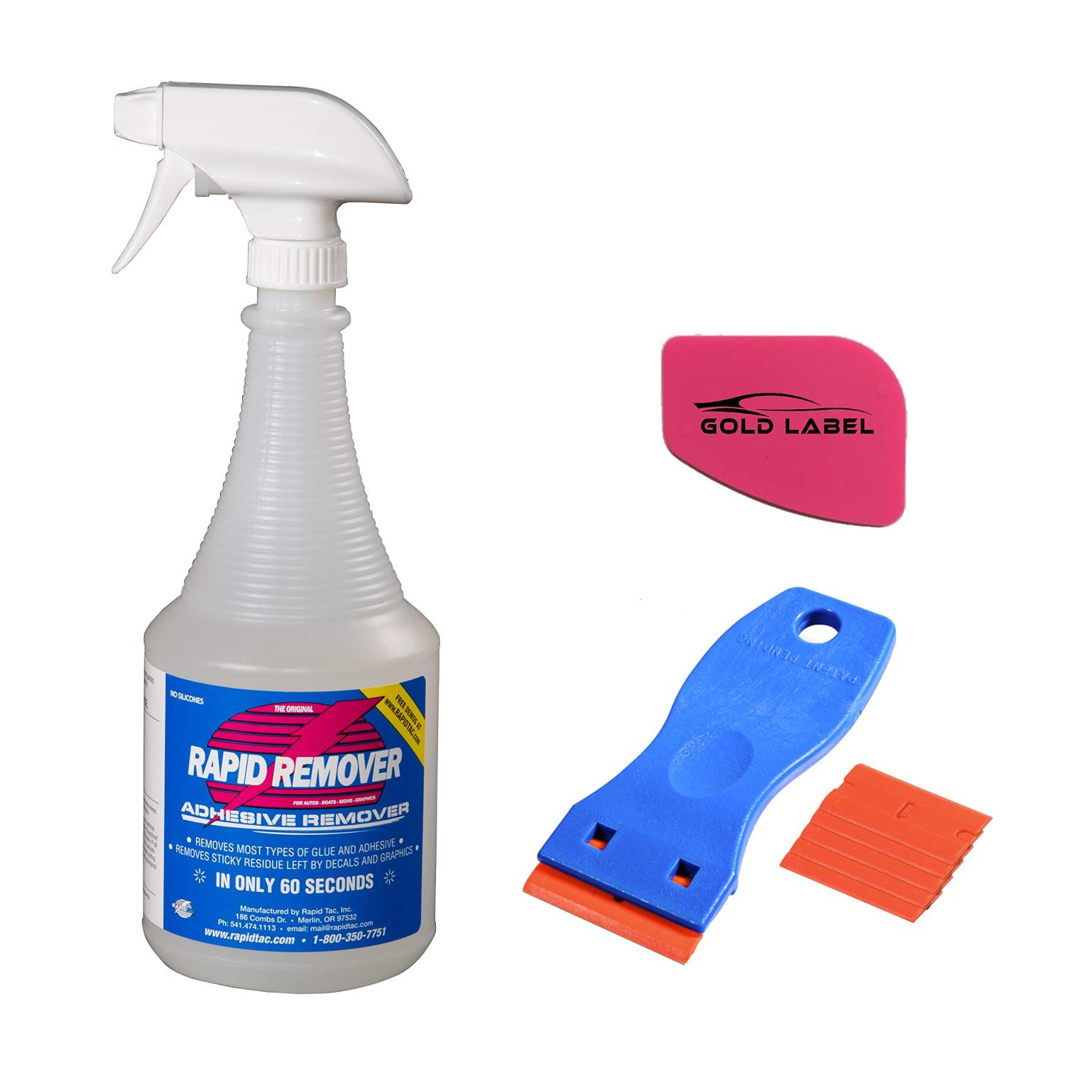 RapidTac Rapid Remover Adhesive Remover Kit with Lil Chizler and