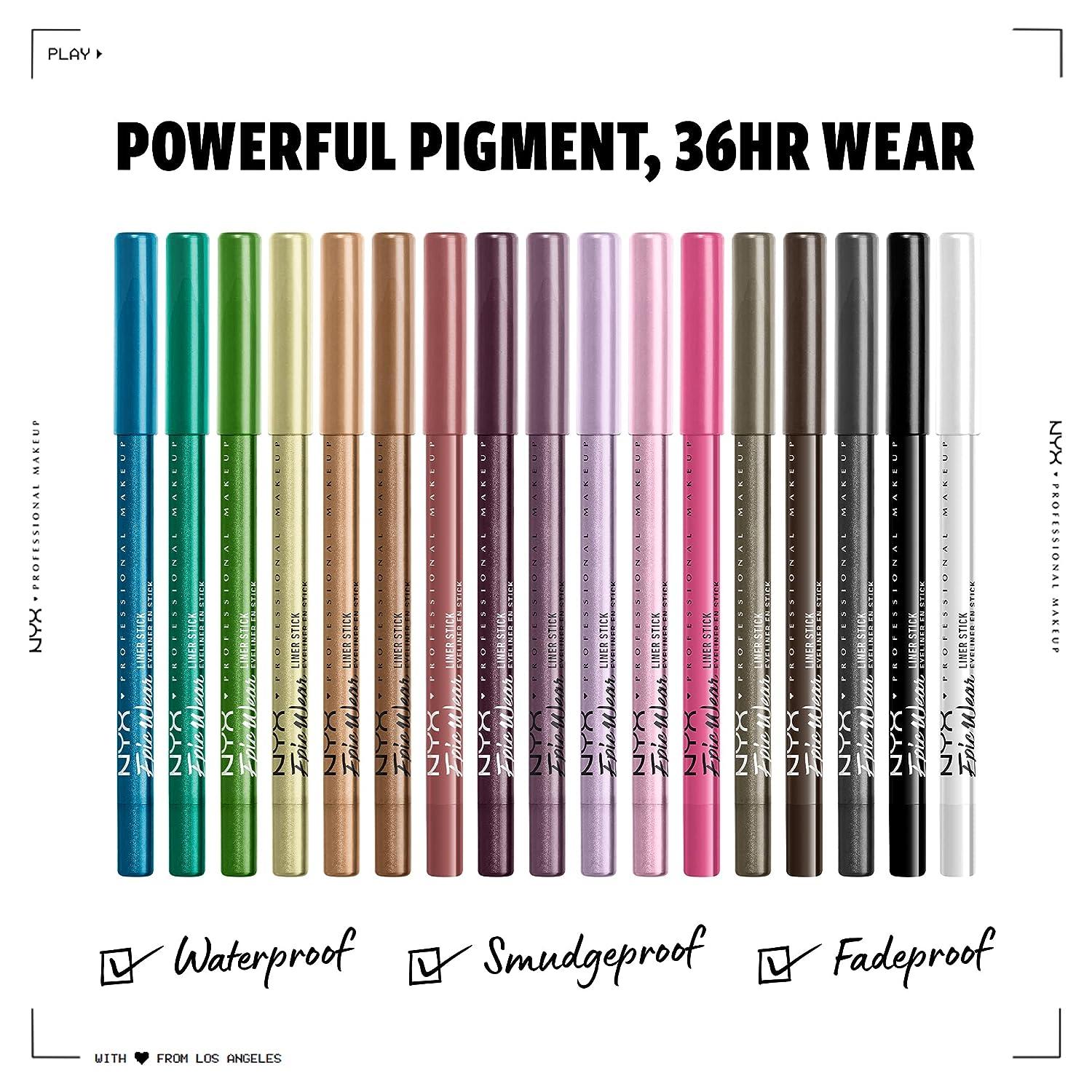 NYX PROFESSIONAL MAKEUP Epic Wear Liner Stick Long-Lasting Eyeliner Pencil  - Gilded Taupe 04 Gilded Taupe | Eyeliner