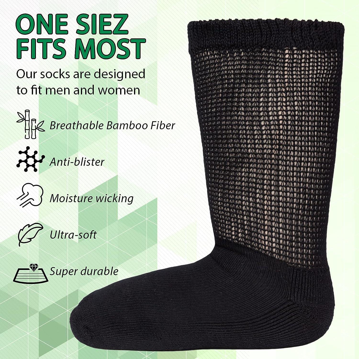 2 Pairs Replacement Sock Liner for Walking Boots or Walker Brace Breathable  Orthopedics Socks Fracture Walking Boot Sock Medical Boot Sock for Women  and Men One Size Fits Most