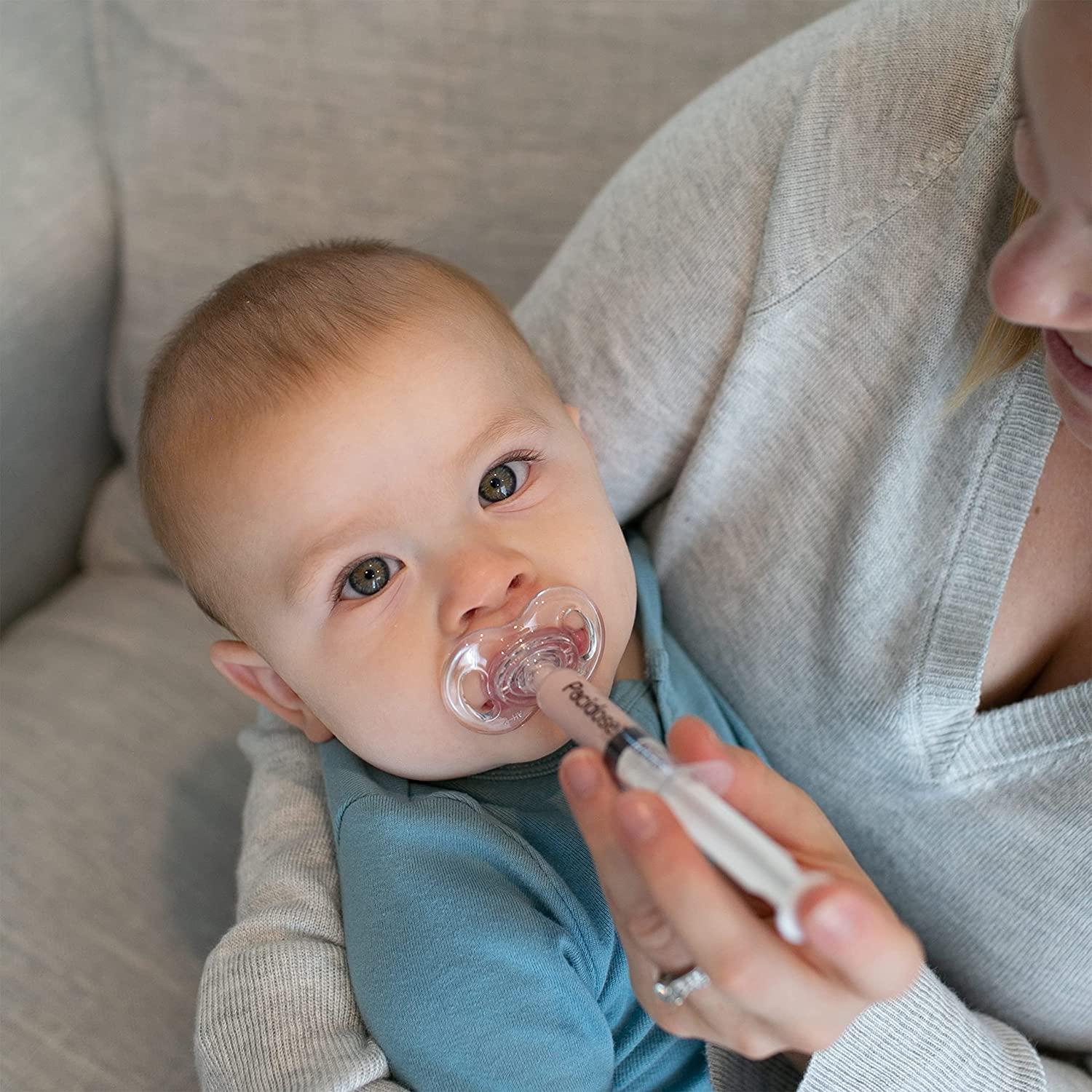 Dr. Brown's Pacidose Pacifier & Liquid Medicine Dispenser with Oral Syringe 06m & 618m