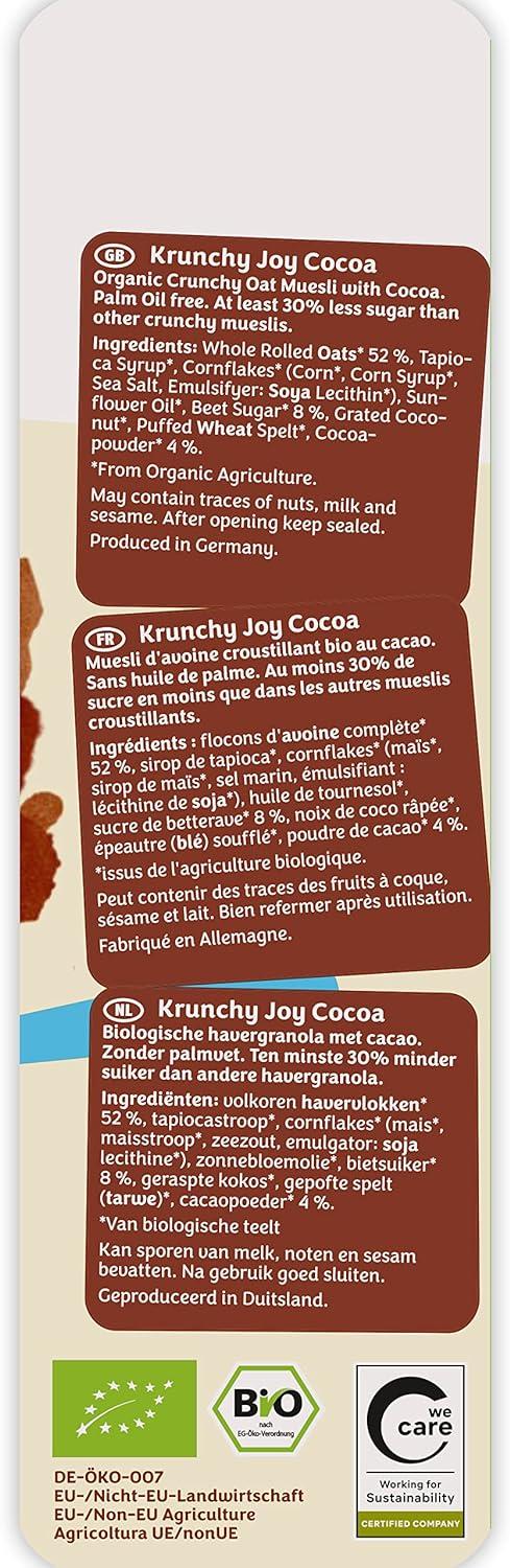 Krunchy Joy Avellanas, De Barnhouse - Master Organic - View #7