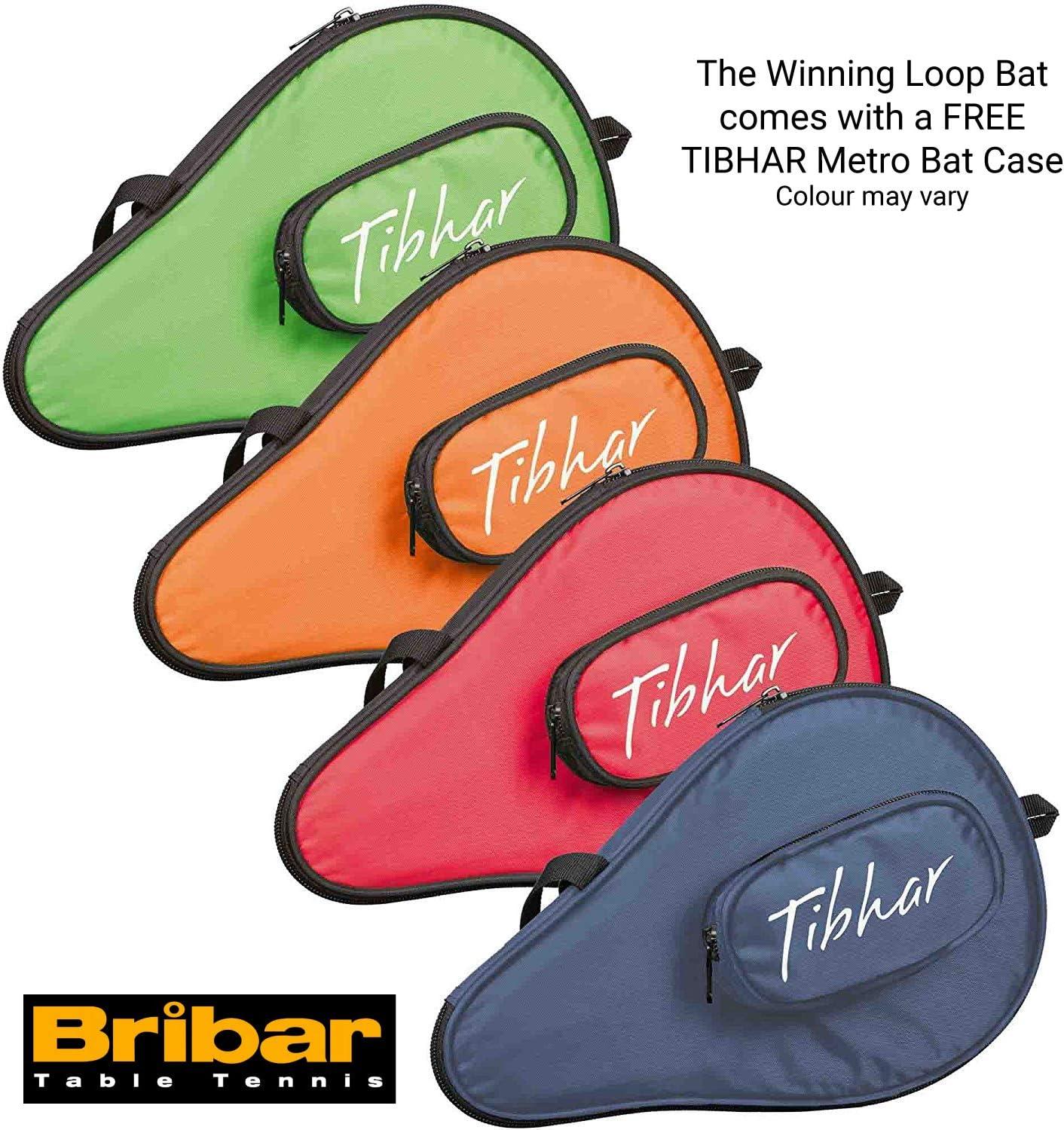 BRIBAR Winning Loop Table Tennis Bat + Case Single