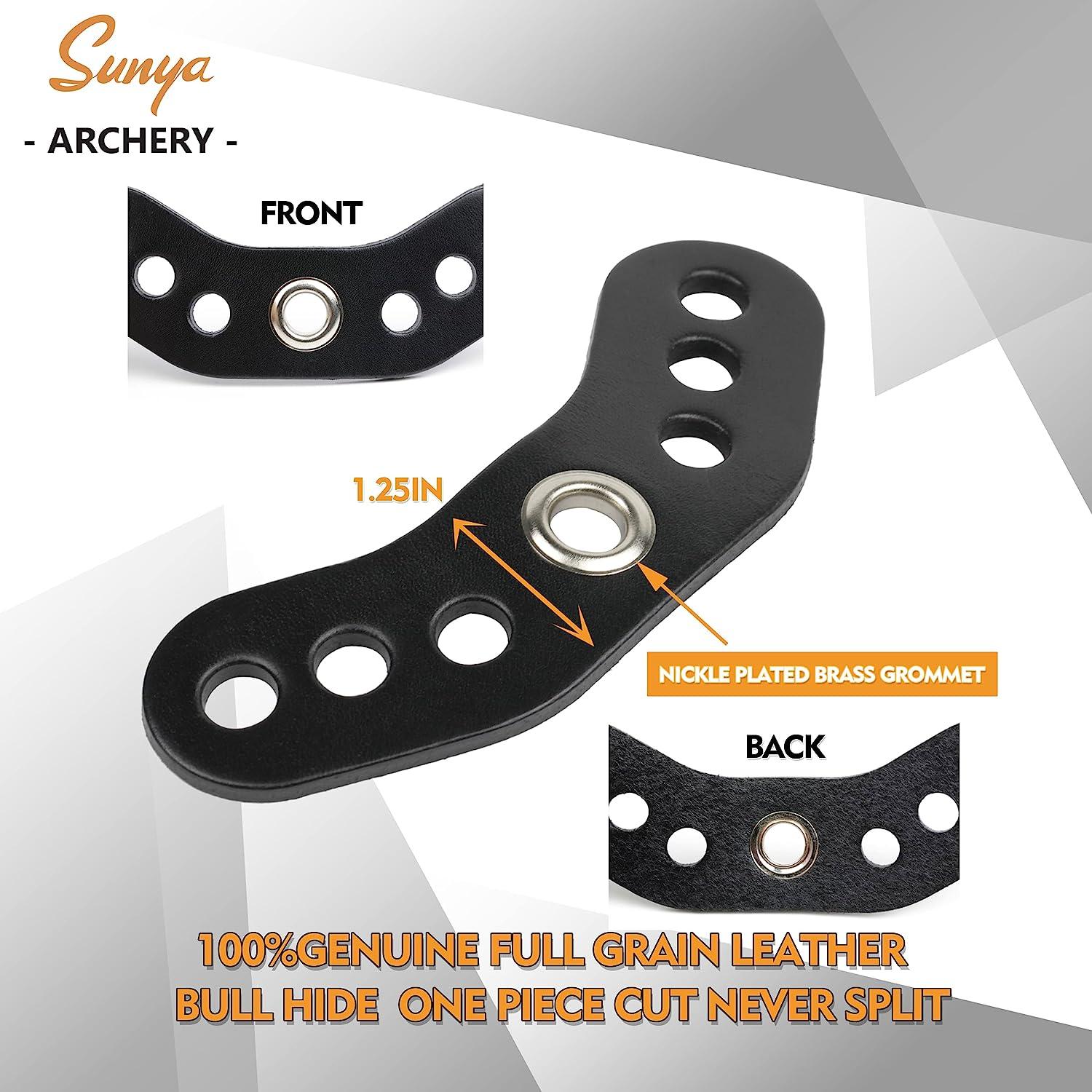 SUNYA Archery Bow Wrist Sling, 550 Paracord Strap Comfortable on Hand