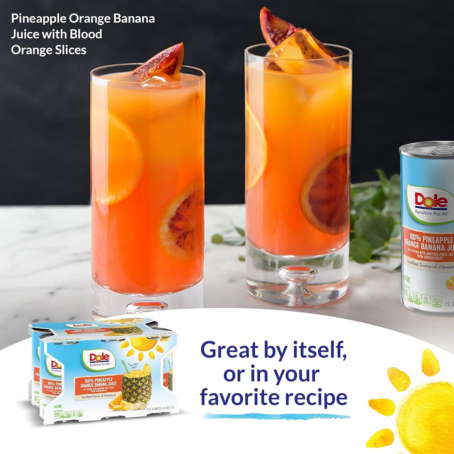 Dole pineapple shop orange banana juice