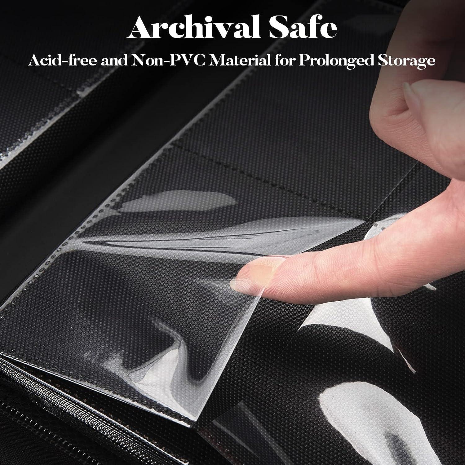 Fabmaker Premium Zip Trading Card Binder - 320 Card Capacity - Portable PU  Card Collection Binder - Black | Buy Now with Express International  Delivery | GoSupps.com
