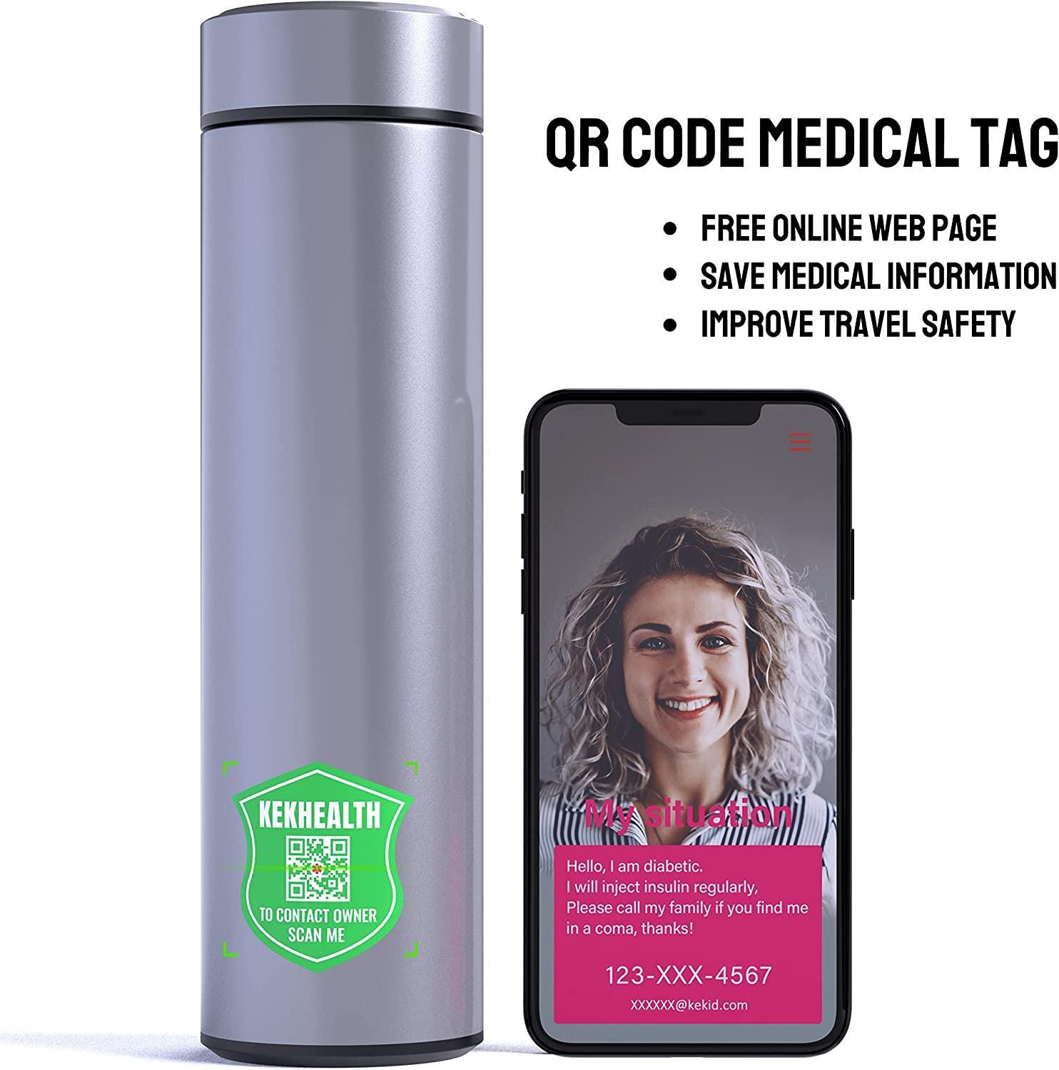 KEKHEALTH Insulin Cooler Travel Case 60H TSA Approved Diabetic