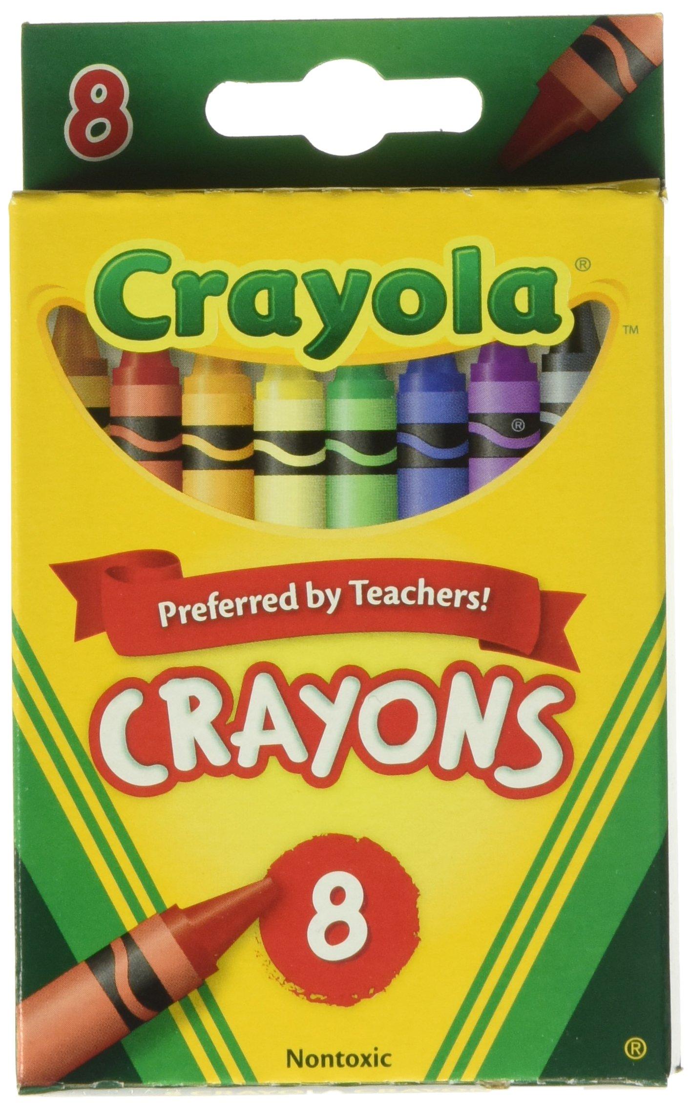 Crayola Crayons 8Pack Set of 12 Boxes (96 Total Crayons) Buy Now