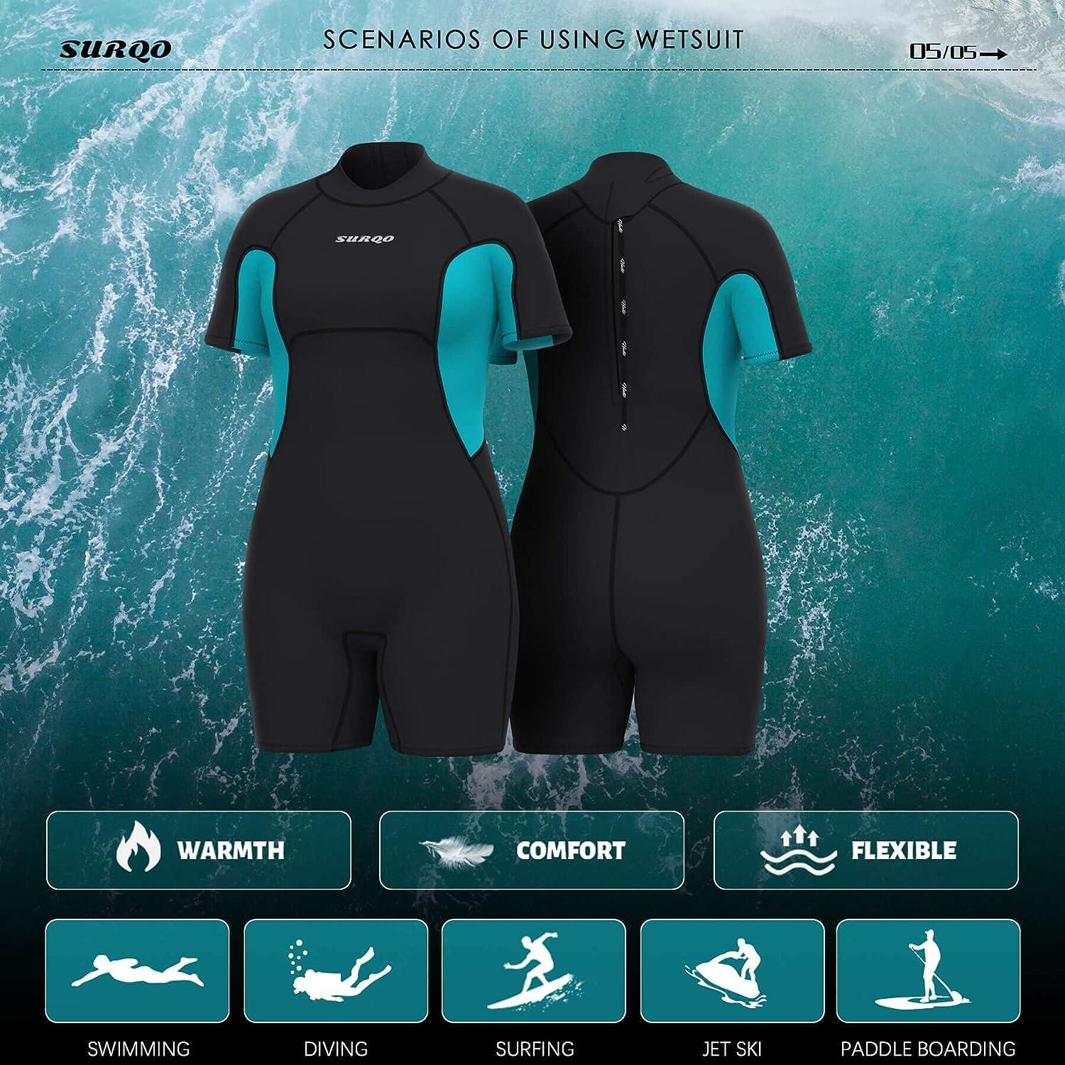 Combinaison Néoprène 2mm Noire Pour Homme Et Femme - Plongée Et Chasse Sous-marine