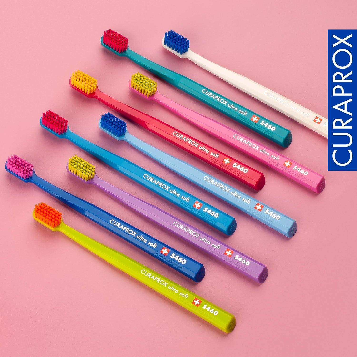 Curaprox CS 5460 Ultra Soft Toothbrush Set - 3-Pack for