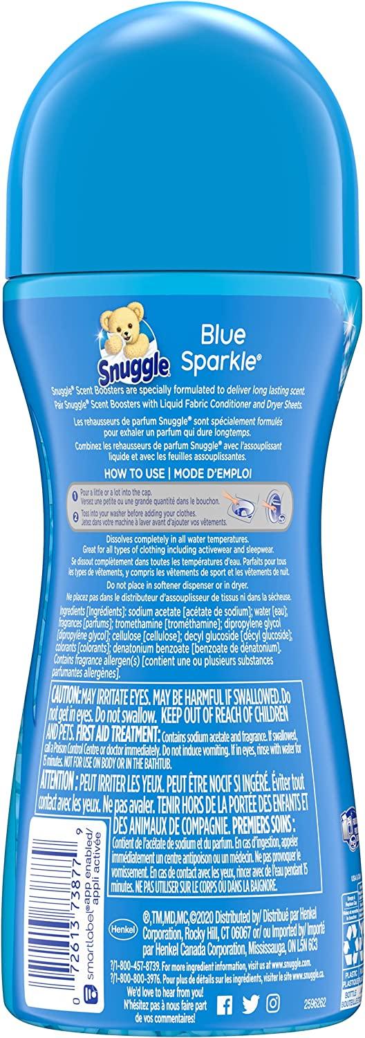 Snuggle Scent Shakes inWash Scent Booster Beads, Blue Sparkle, 9 Ounce