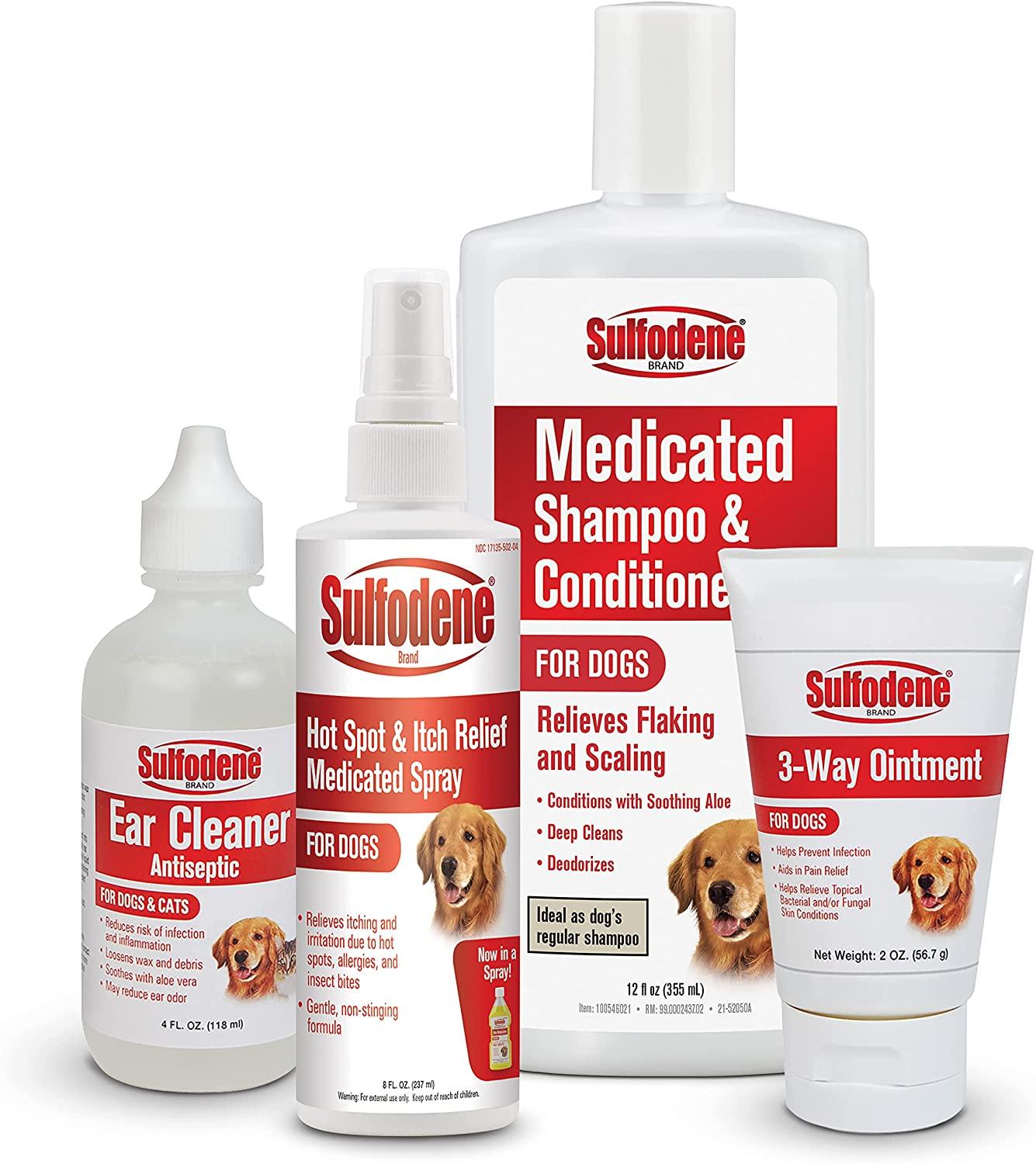 Sulfodene hot spot yellow clearance