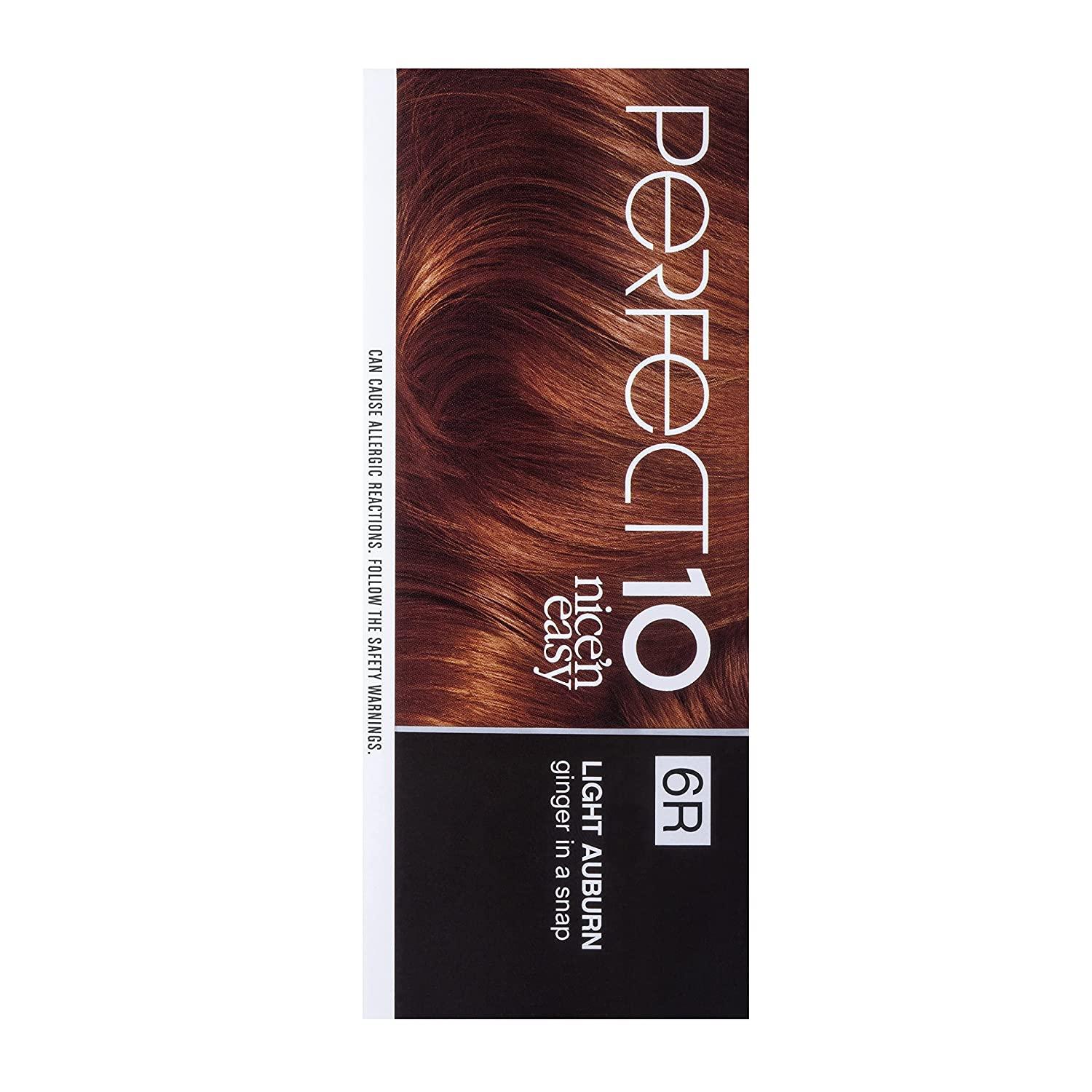 Clairol Nice n Easy Perfect 10 6R Light Auburn Hair Dye 1 Pack Buy