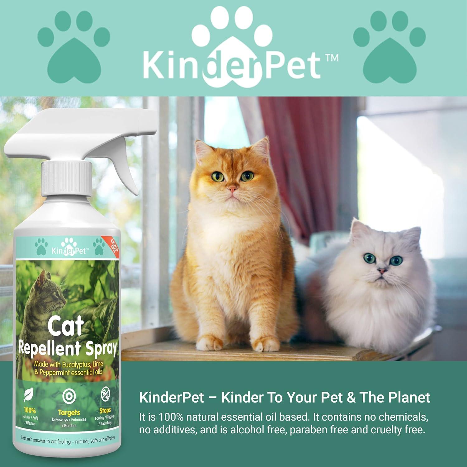 KinderPet Cat Repellent Spray Stop Cats Anti Fouling Cat Deterrent Stop