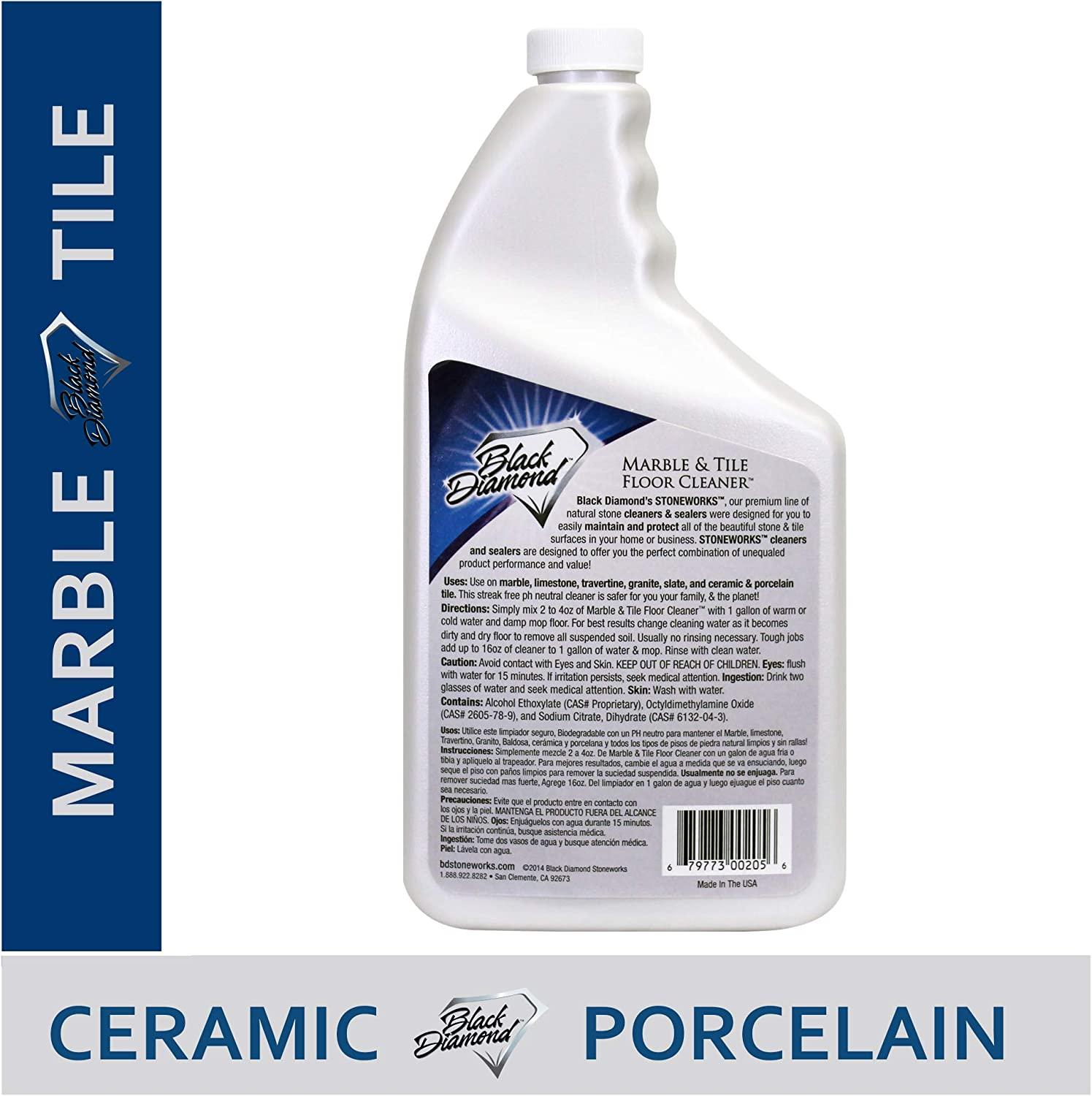 MARBLE & TILE FLOOR CLEANER. Great for Ceramic, Porcelain, Granite