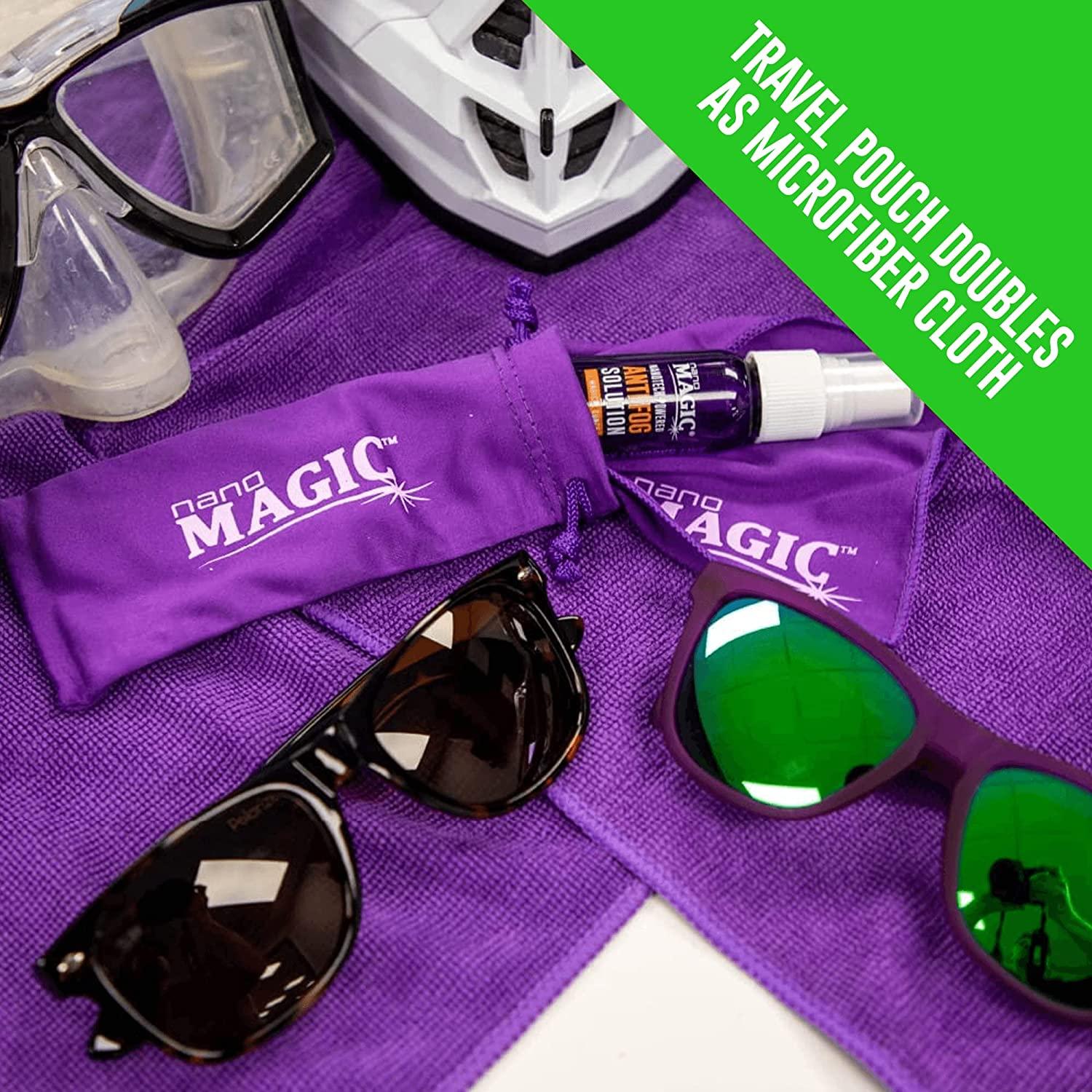 Nano Magic Anti Fog Sport Spray 1 oz Travel Kit, Eyeglasses, Sunglasses
