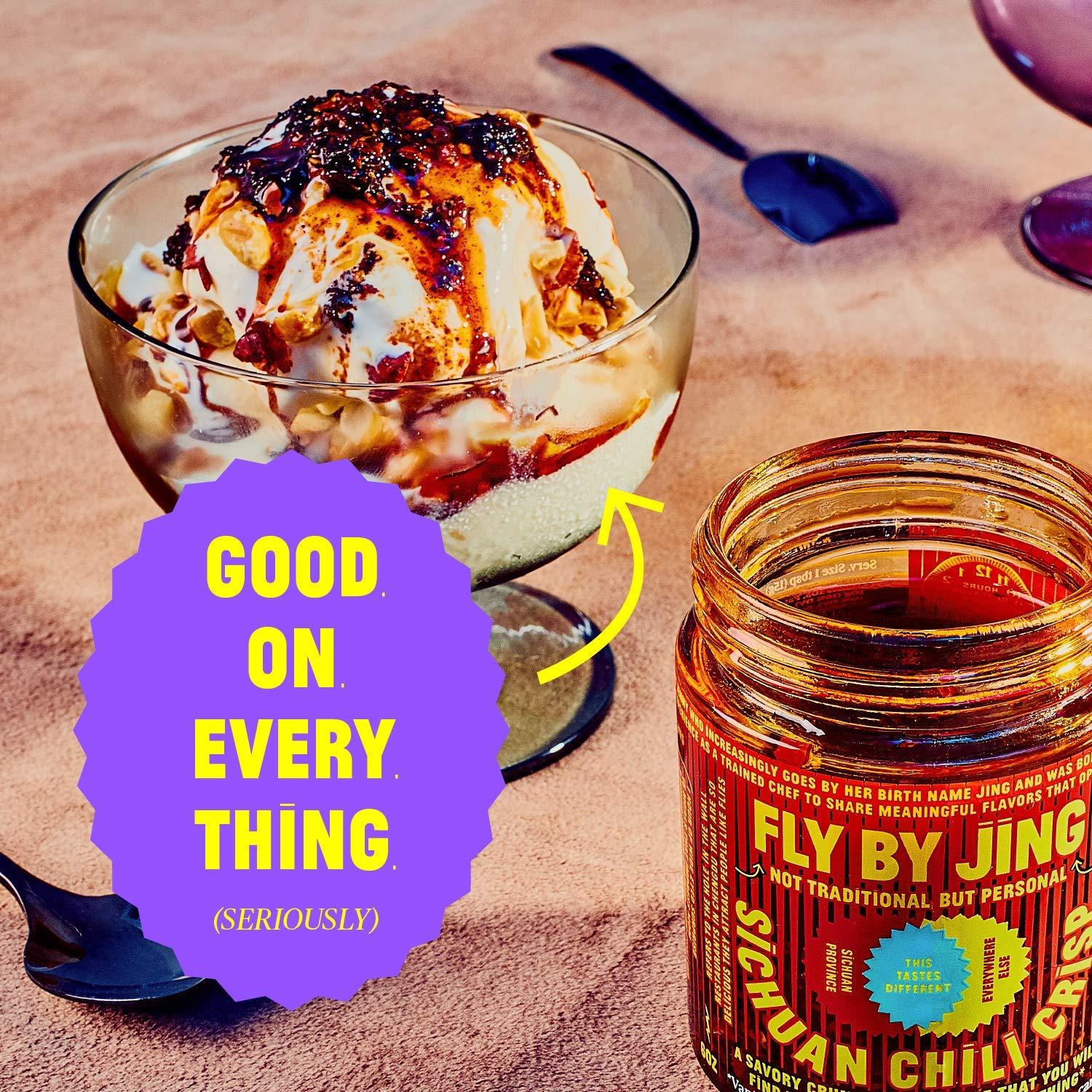 FLY BY JING Sichuan Chili Crisp 16oz XL BIG BOI Deliciously Savory