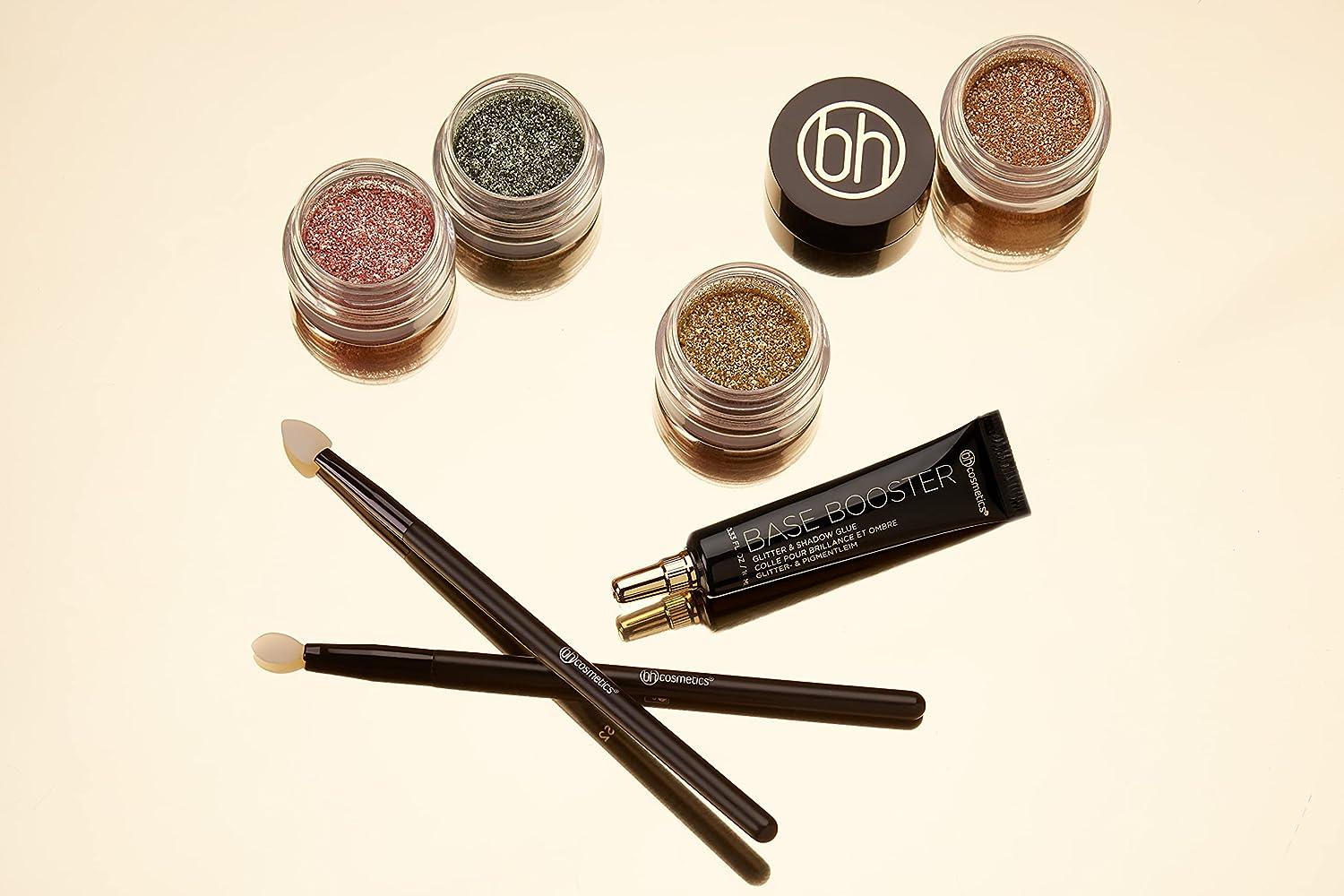 BH Cosmetics Base Booster Glitter & Shadow Glue Long Lasting Hold Clear  Formula Eye Makeup Glue 0.6 oz