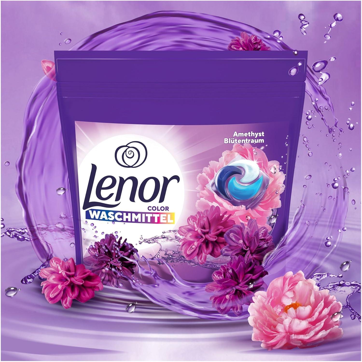 lenor pods kaufen Lenor Pods Amethyst Flower Dream | Long-lasting Color Detergent - 104 Wash  Capsules for Deep Clean & Freshness | International Shipping | Buy Now with  Express International Delivery