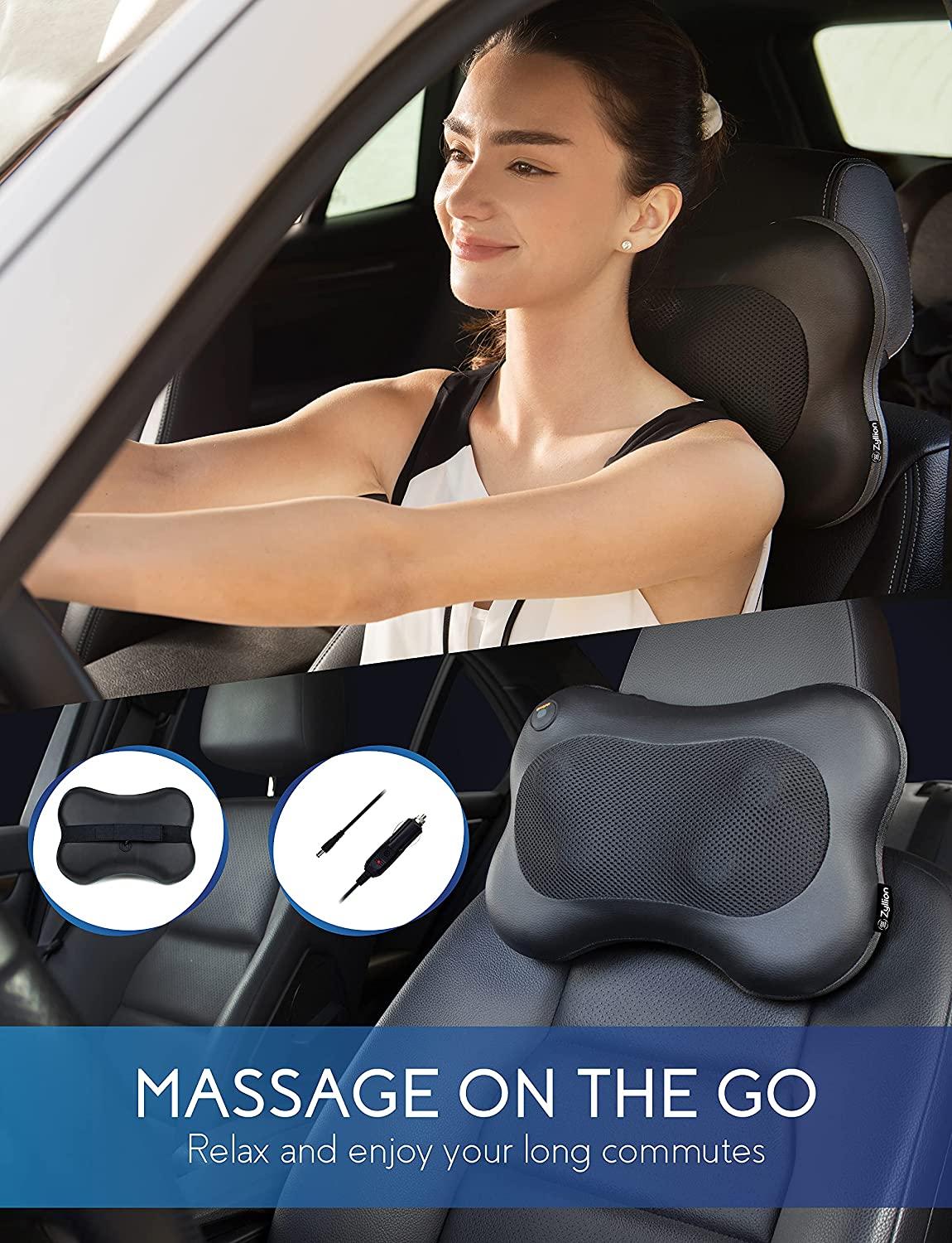 Zyllion back and neck massager for chair deals