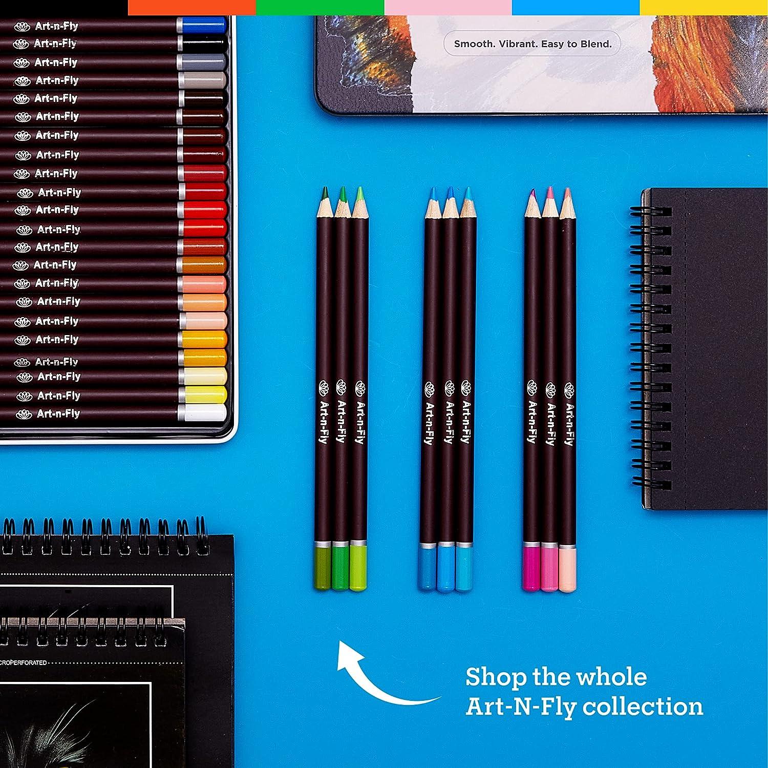 Oil Pastel Pencils for Artists - 12/18/24/36/48/72 Color Oil Based