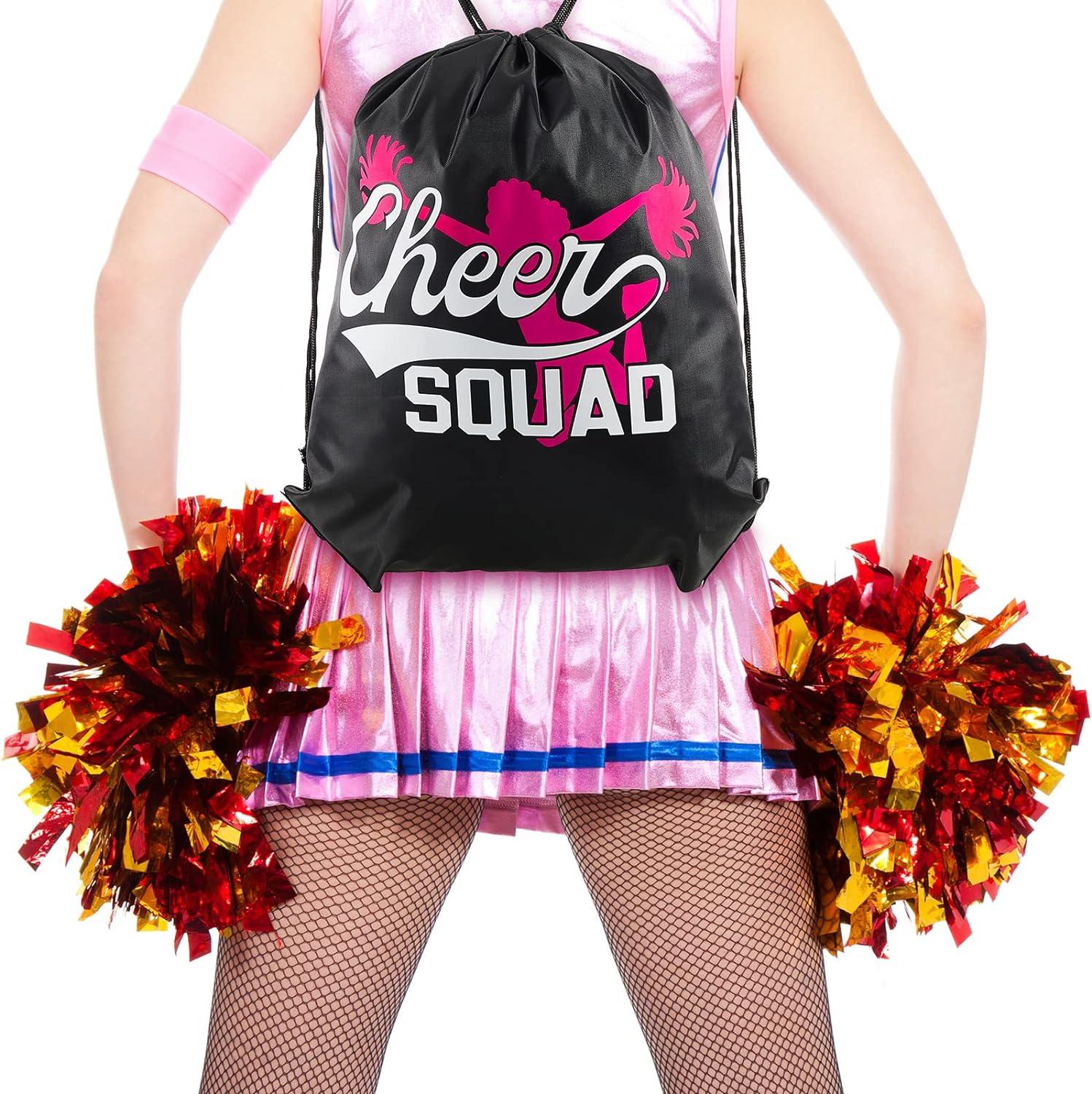 Saintrygo 6 Pieces Cheer Bags Cheerleading Bags Girls Cheer Competition ...