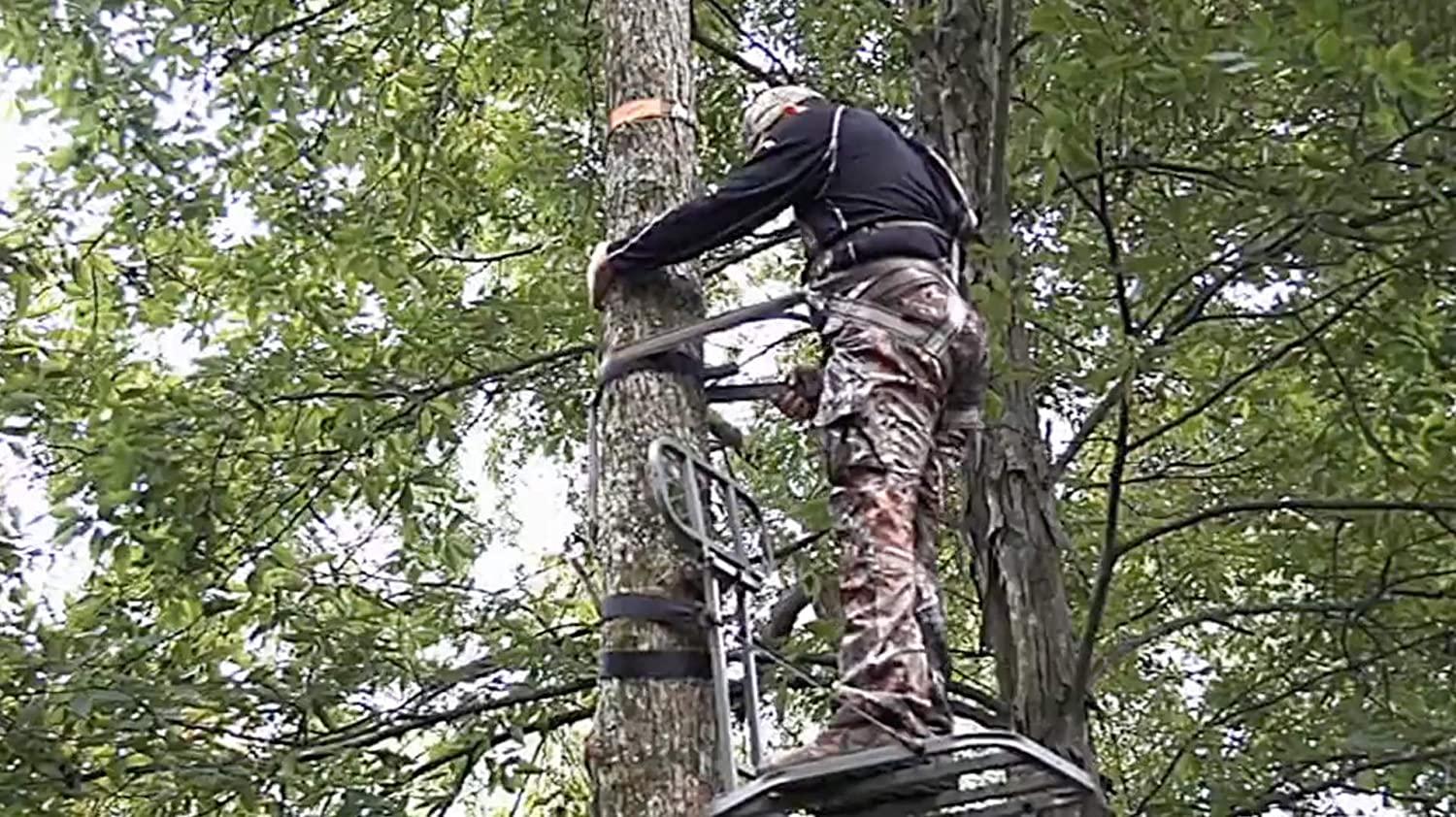 Hunter Safety System LCS Lineman's Climbing Strap, Black