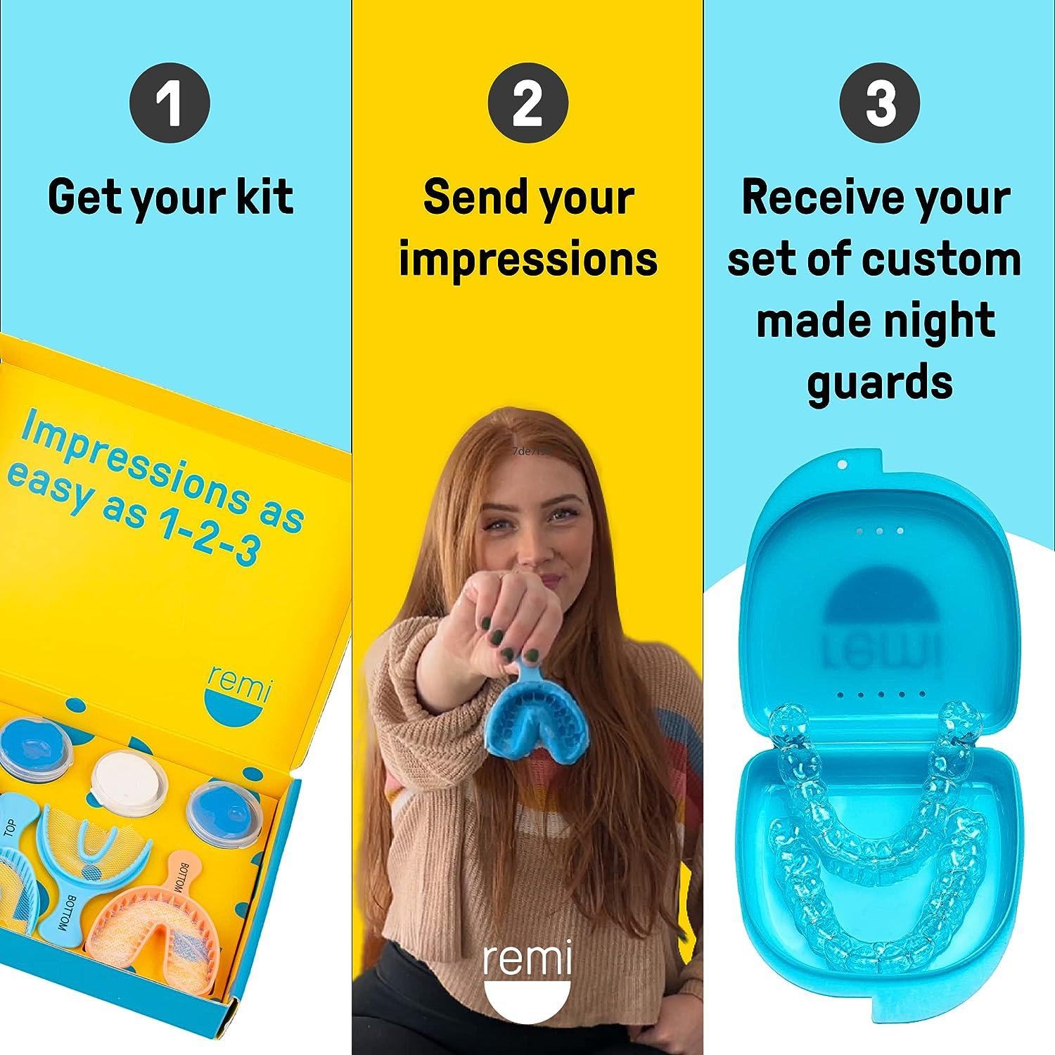 Remi atHome Custom Night Guard Kit Create The Best Fitting Dental