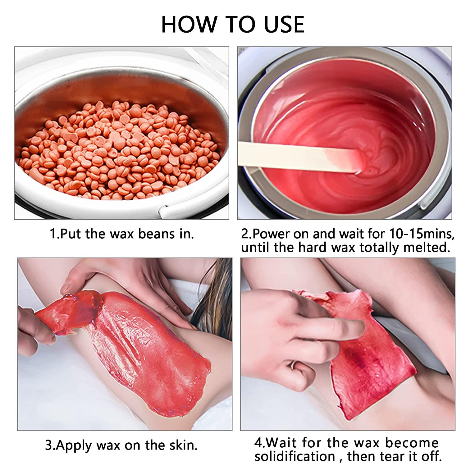 Double Wax Warmer Professional Electric Wax Heater Machine for Hair