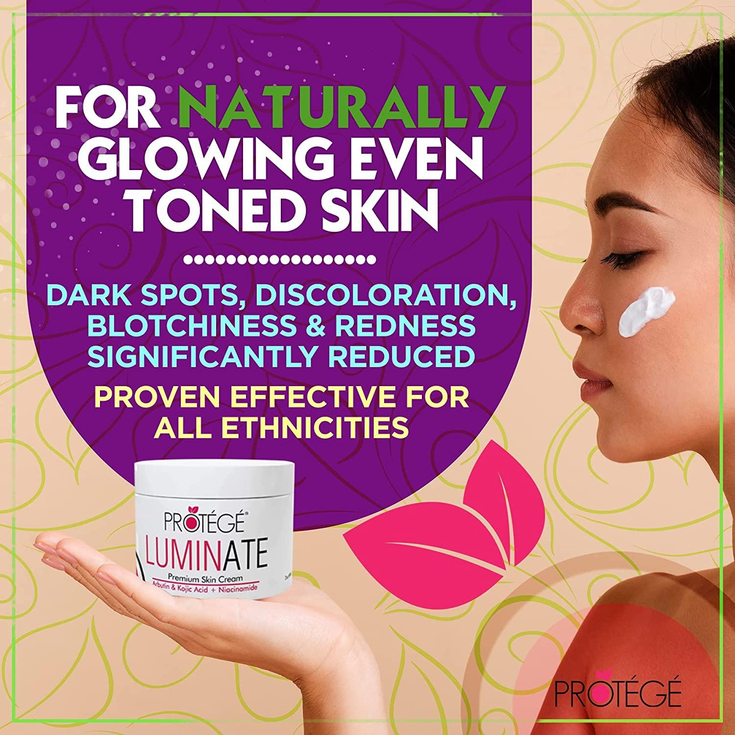 Protege Beauty Skin Cream Luminate Bleaching Cream for Face, Body, and Intimate Parts