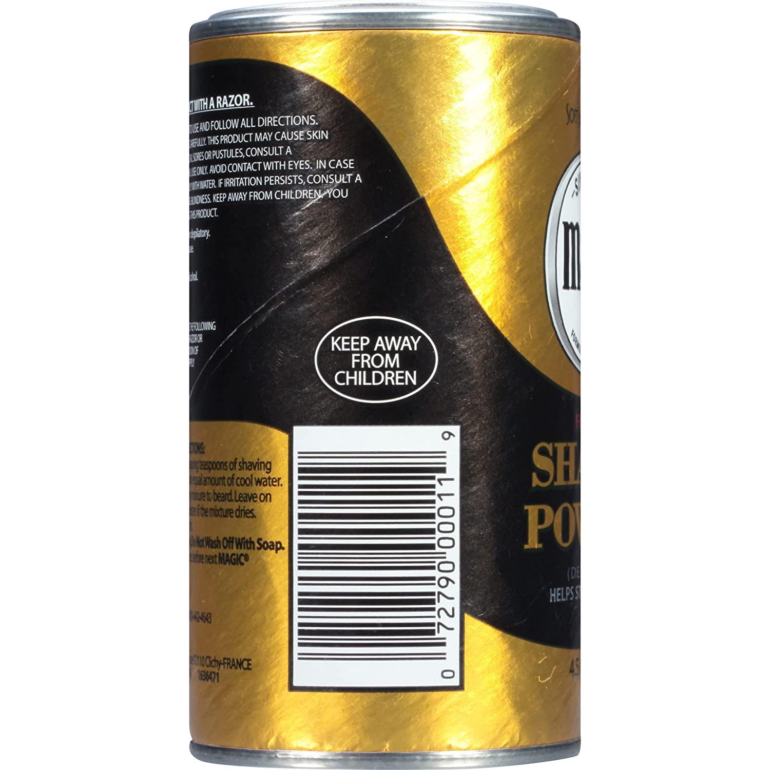 SoftsheenCarson Magic Razorless Shaving for Men, Hair Removal Shave Powder, Helps Stop Razor