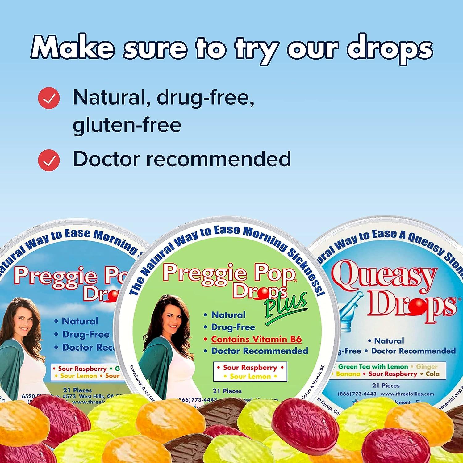 Three Lollies Queasy AntiNausea Wristbands Nausea & Vomiting Relief