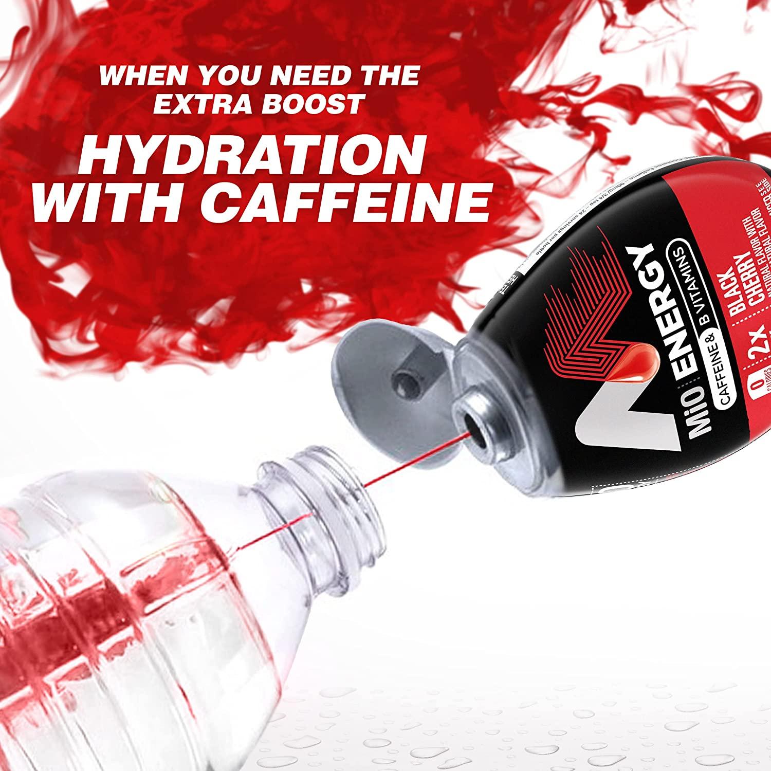 MiO Energy Black Cherry Naturally Flavored Liquid Water Enhancer 8