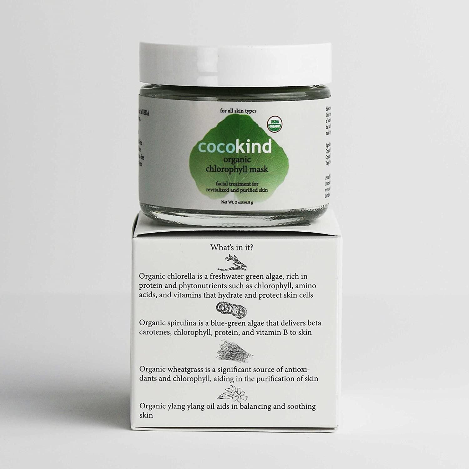 Cocokind Organic Chlorophyll Mask 2 oz/56.8 g