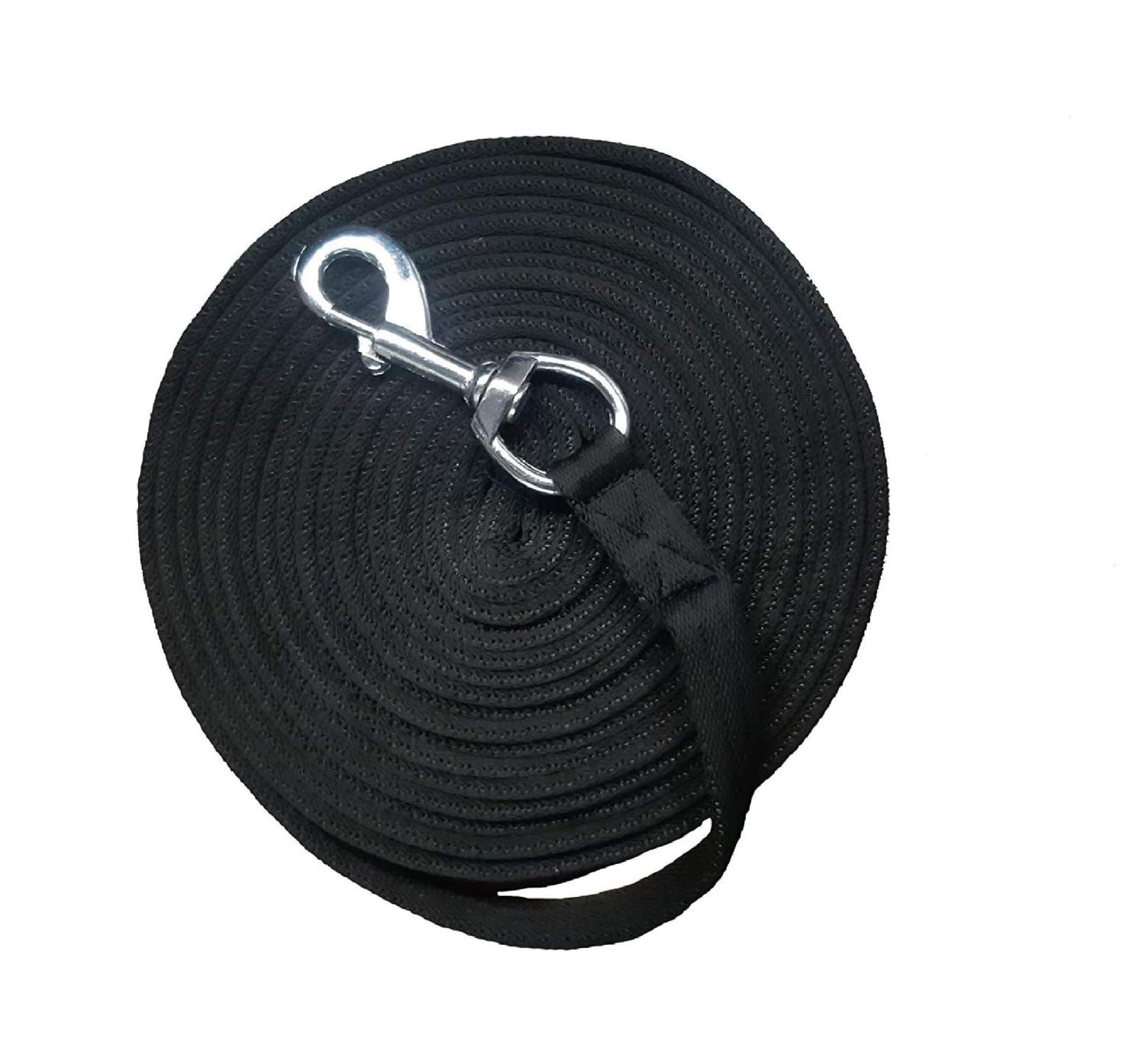 Equipride Lunging Aid Made On Soft Cotton Colour Red/Grey In Full Cob And Pony Size Full Red Grey