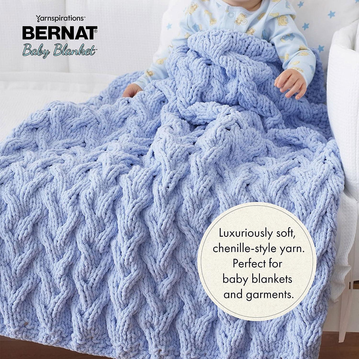 Bernat Blanket Chenille Polyester Yarn / Flock of Knitters New Zealand