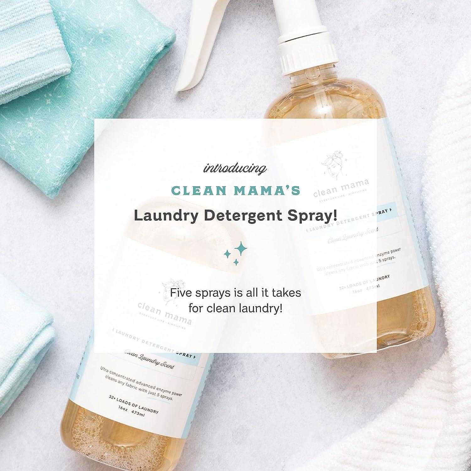 As Is Clean Mama Laundry Spray Detergent & Pre-Treater 