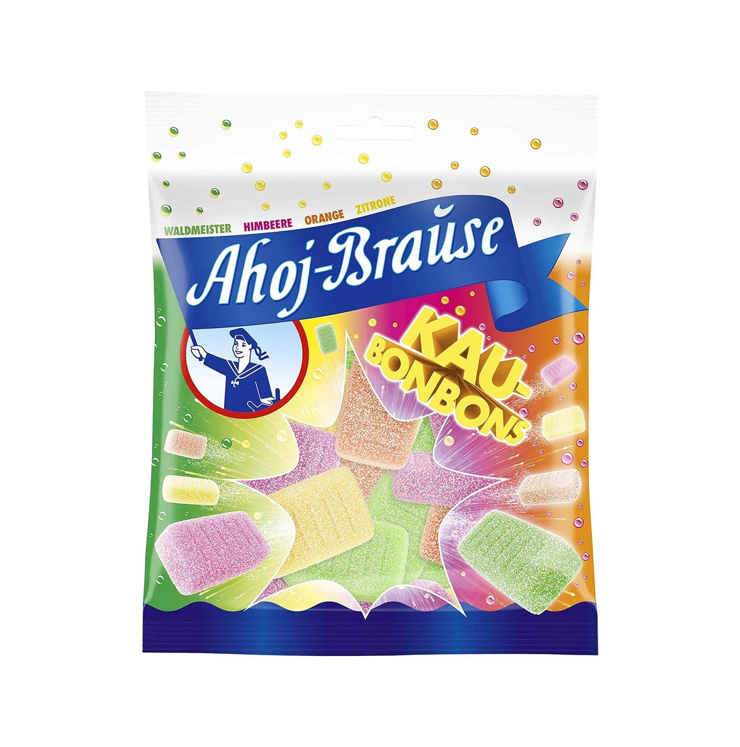 Ahoj-Brause Kaubonbons - Vegan Sparkling Soft Chewing Candy