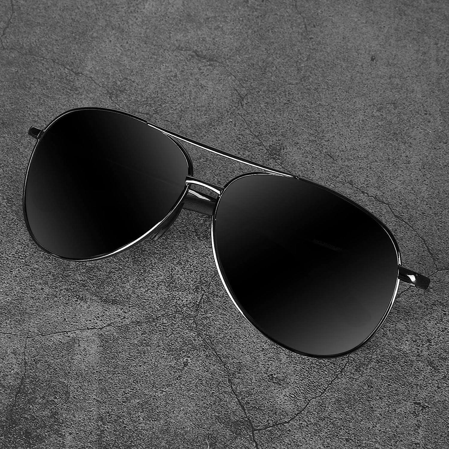 mxnx Aviator Sunglasses for Men Polarized Women UV Protection