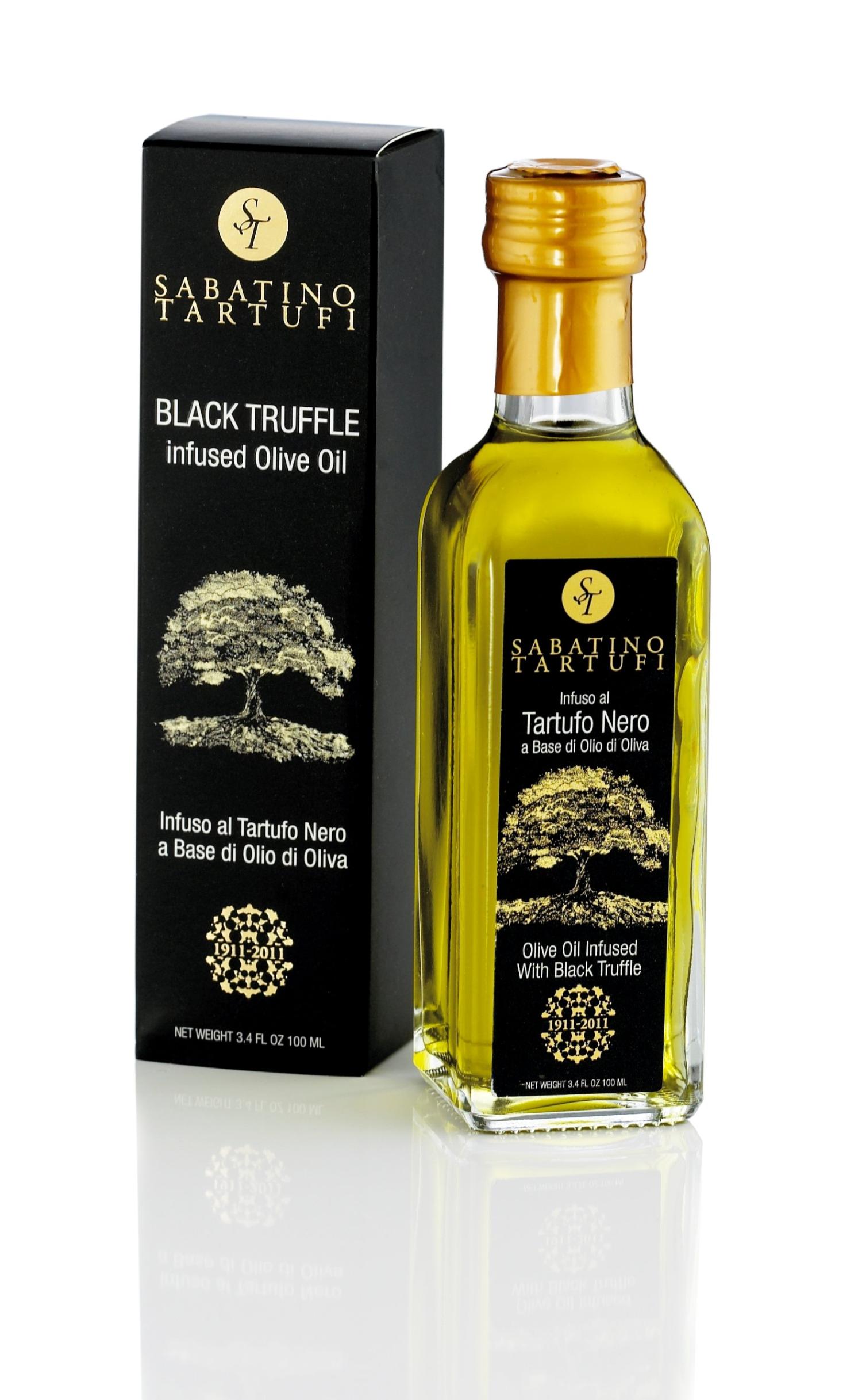Sabatino Tartufi All Natural Black Truffle Infused Olive Oil Made