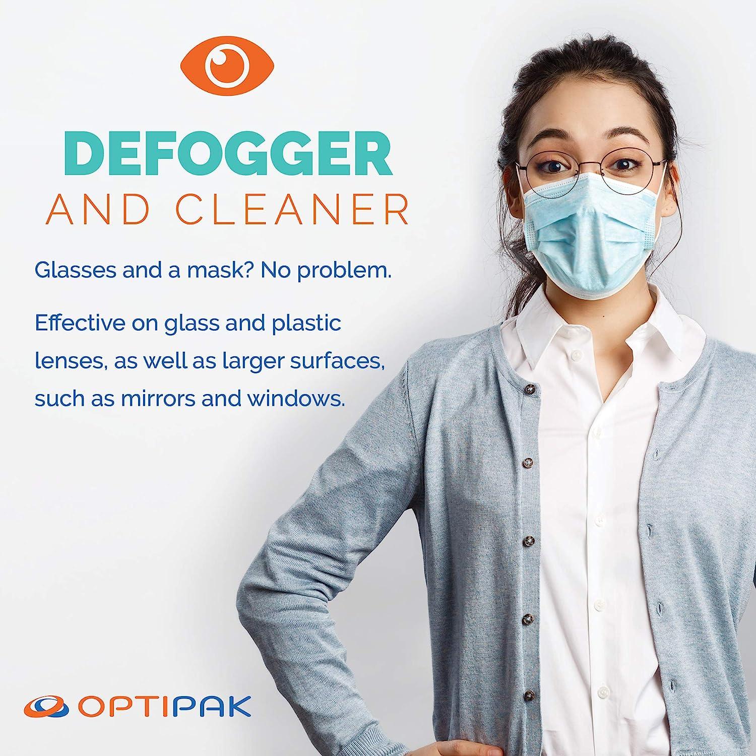  Anti Fog Spray Eyeglass Lens Cleaner, Long Lasting Defogger For  Glasses, Goggles, Ski Masks Mirrors and Windows (1 Pack) : Sports & Outdoors
