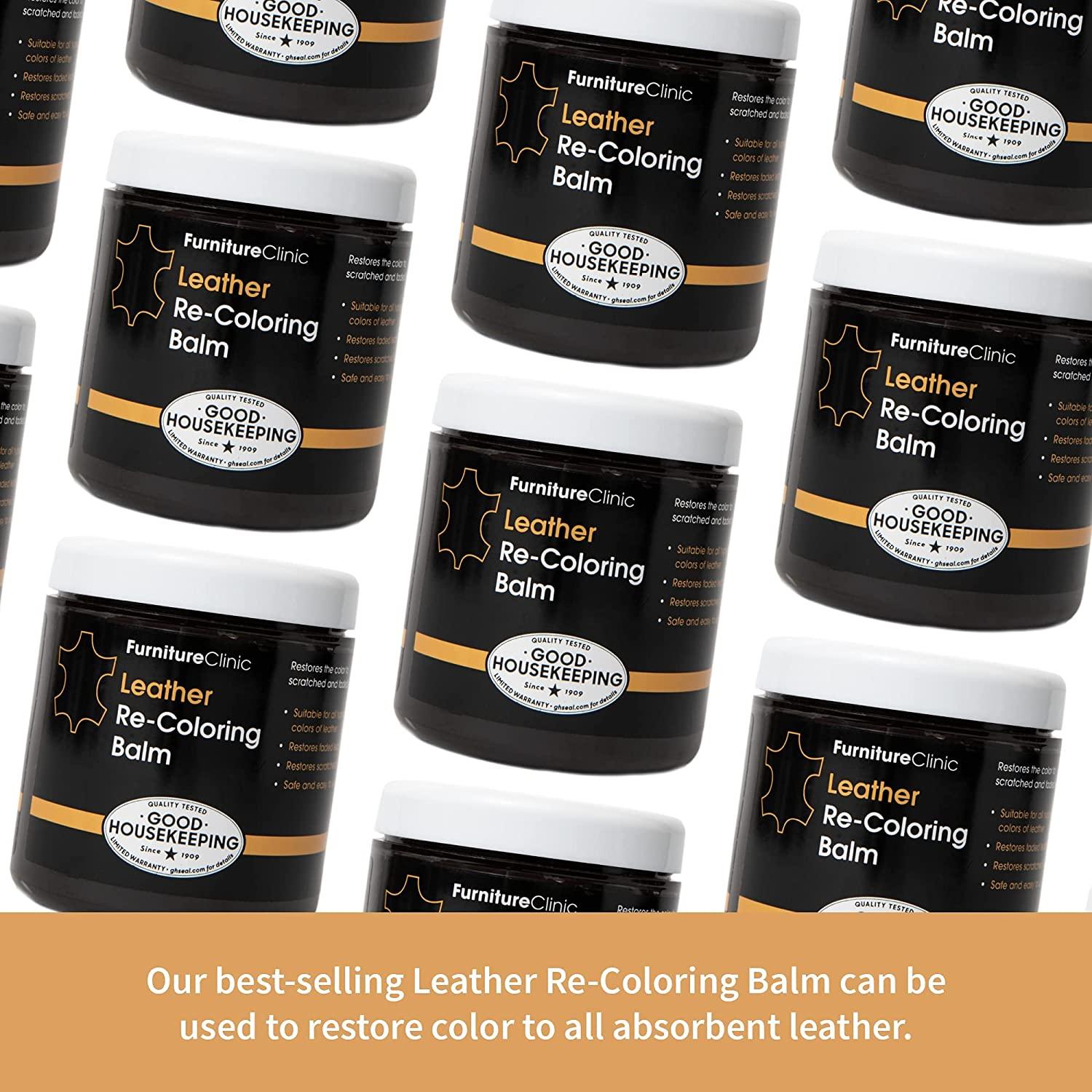 Furniture Clinic Leather Re-Coloring Balm Black 8.5-oz Scent Leather  Cleaner and Conditioner Liquid in the Furniture & Upholstery Cleaners  department at