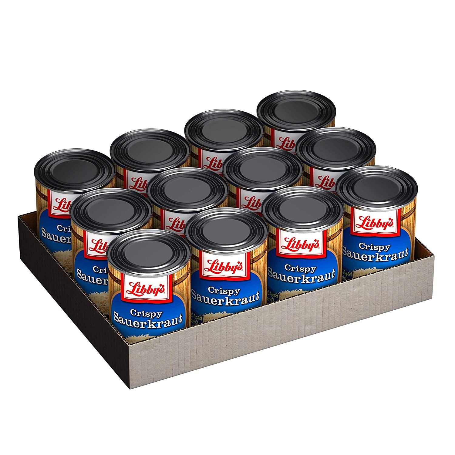 Libby's Crispy Sauerkraut Classic Barrel Aged TangySour Taste